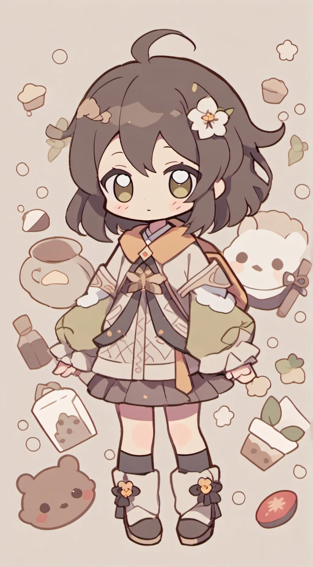 ai character: Marc Anciel  background