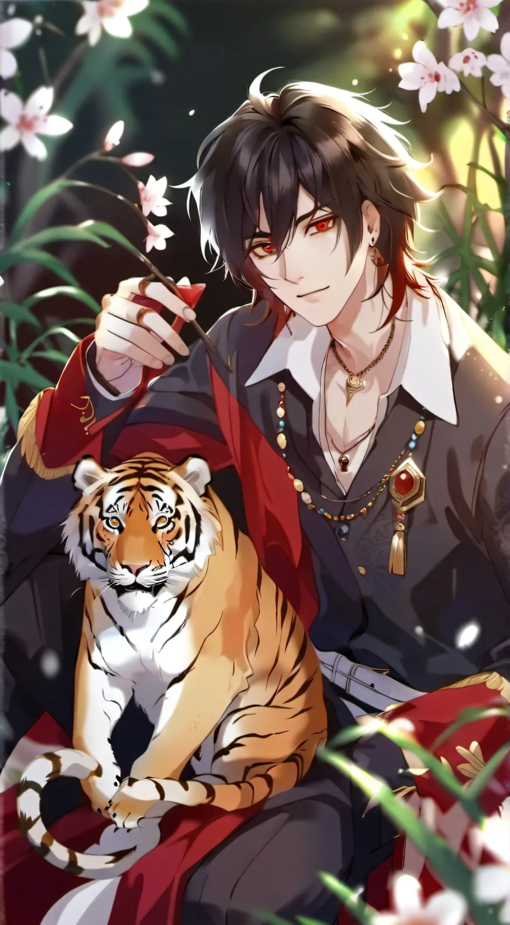 ai character: Enzo  background
