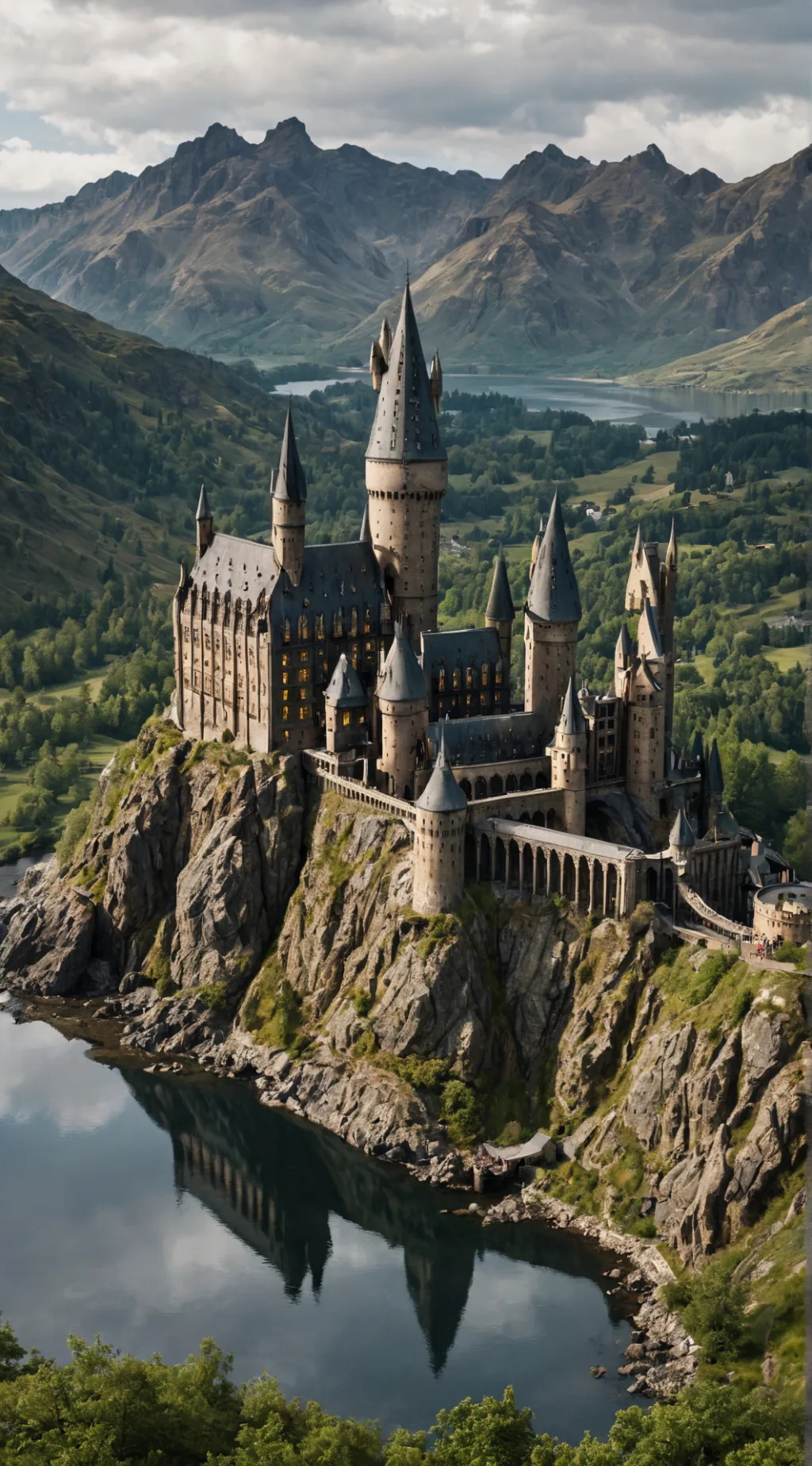 ai character: Hogwarts IX background
