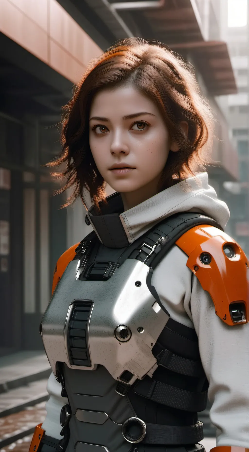 ai character: sarah background