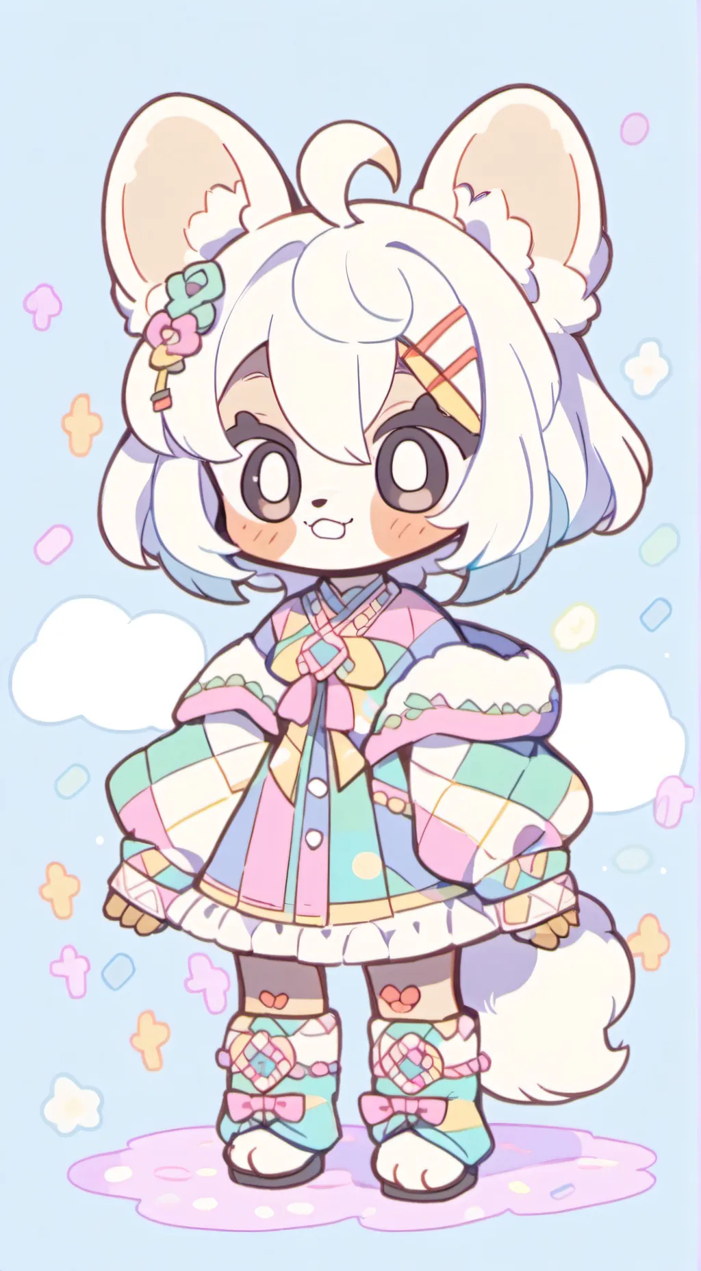 ai character: Kani🪅 background