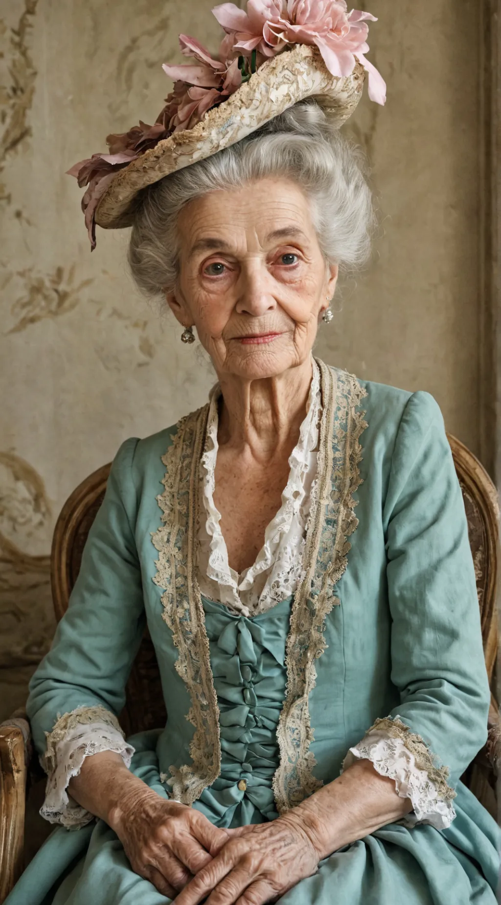 ai character: Marie Antoinette background
