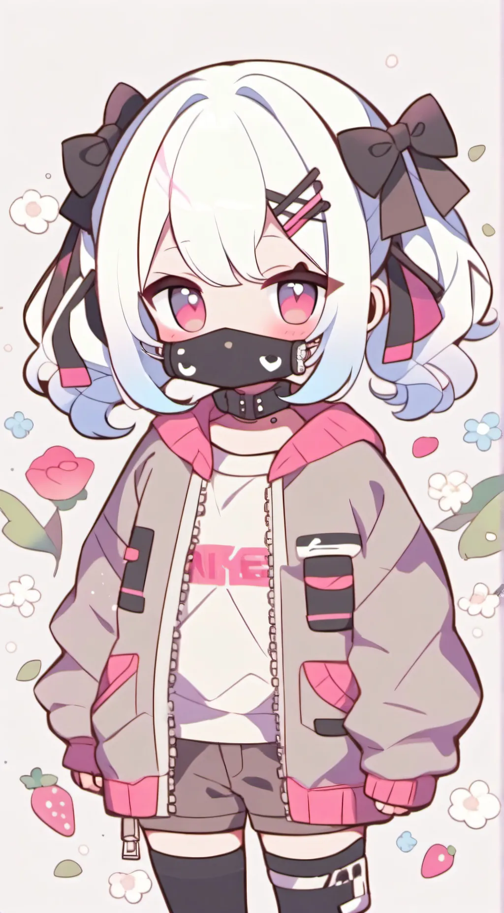 ai character: izuku / $u!c!d€ background