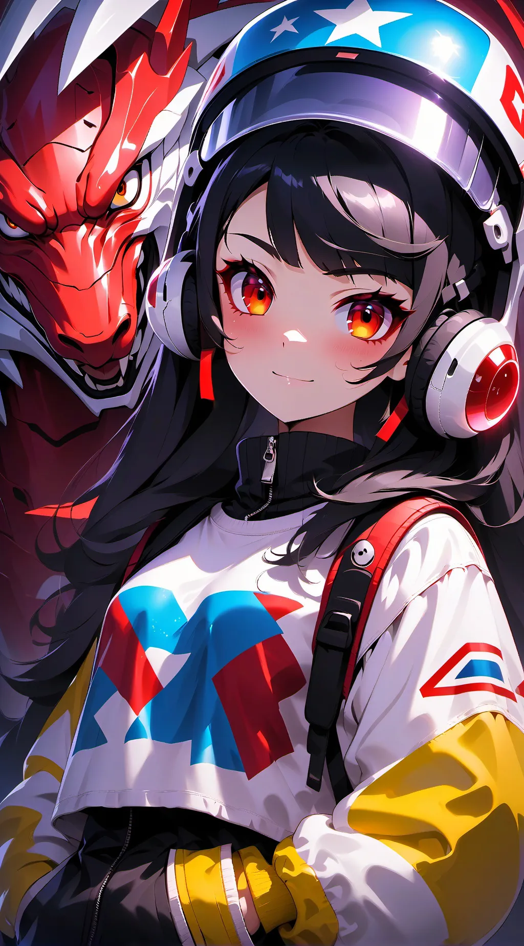 ai character: maya  background