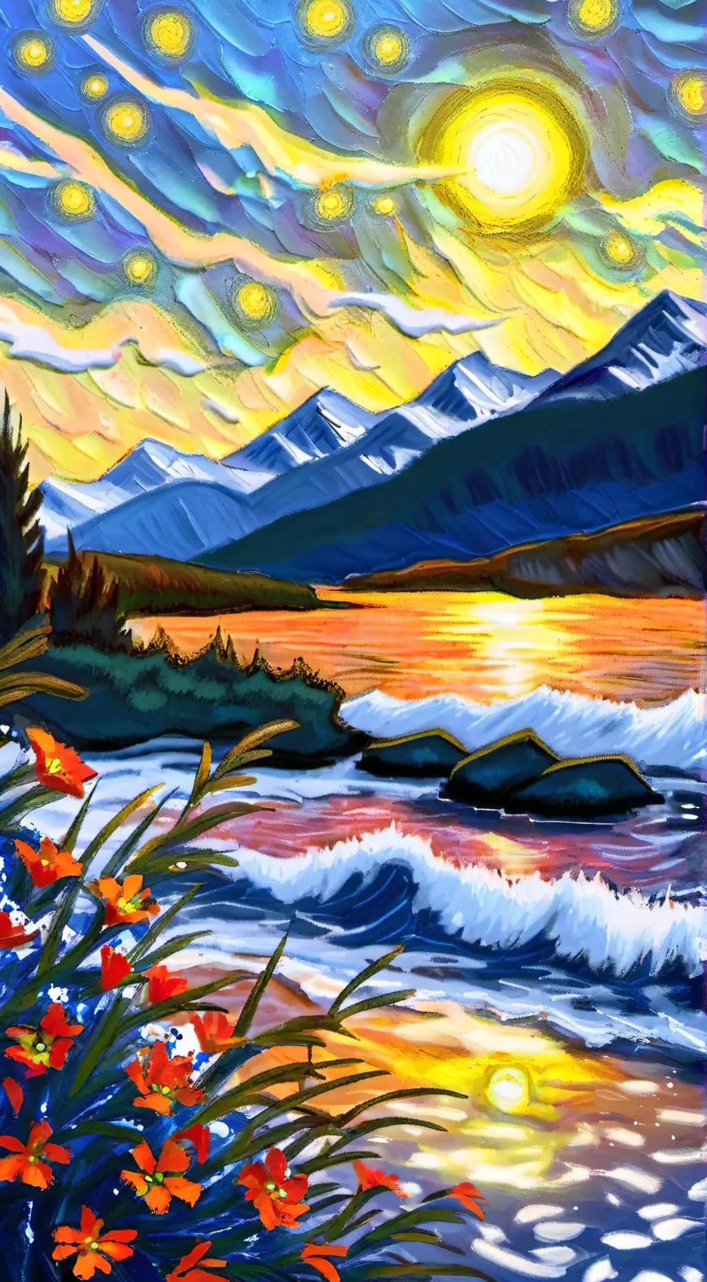 ai character: YN x BAKUGO background