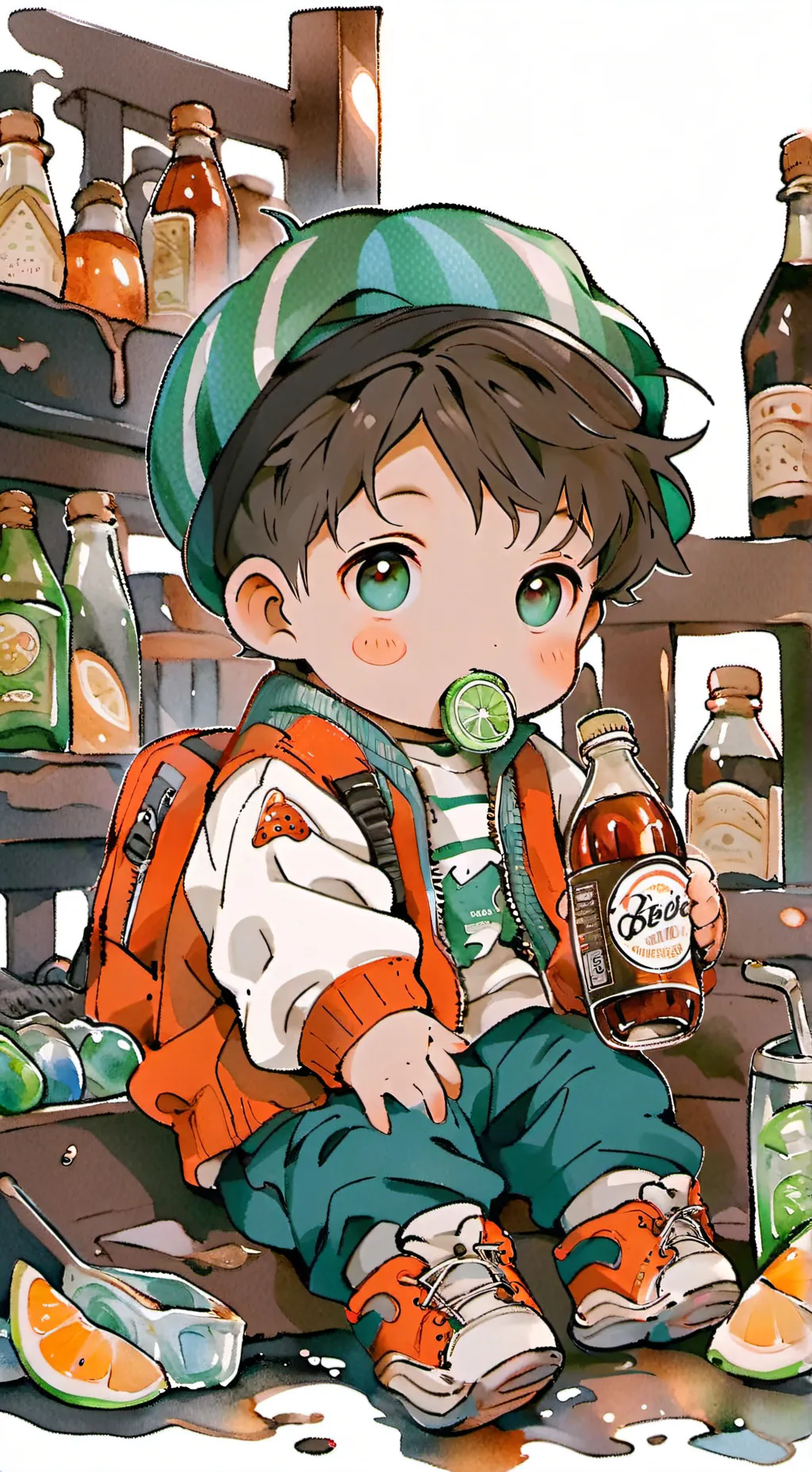 ai character: Soda Baby background
