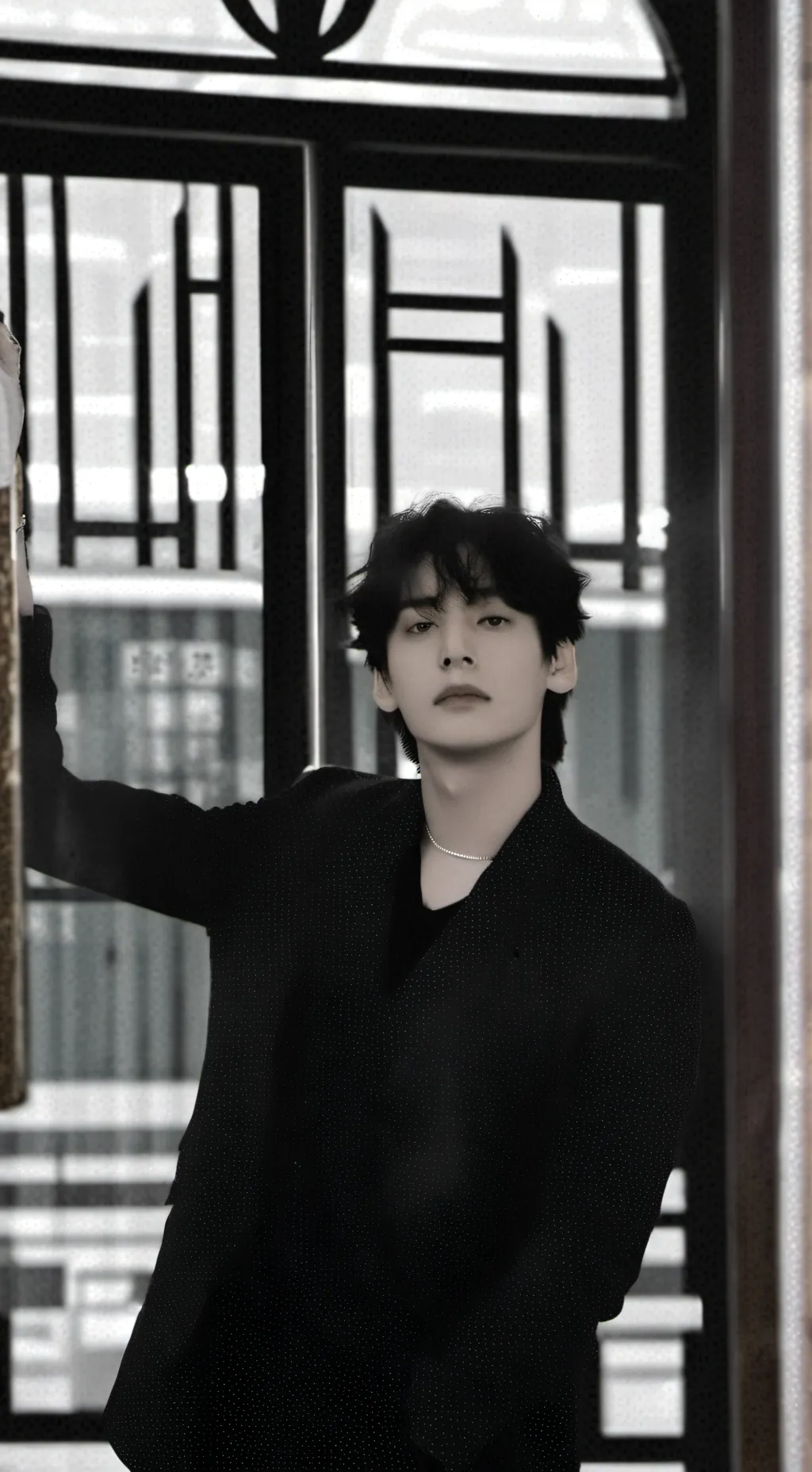 ai character: kim Taehyung  background
