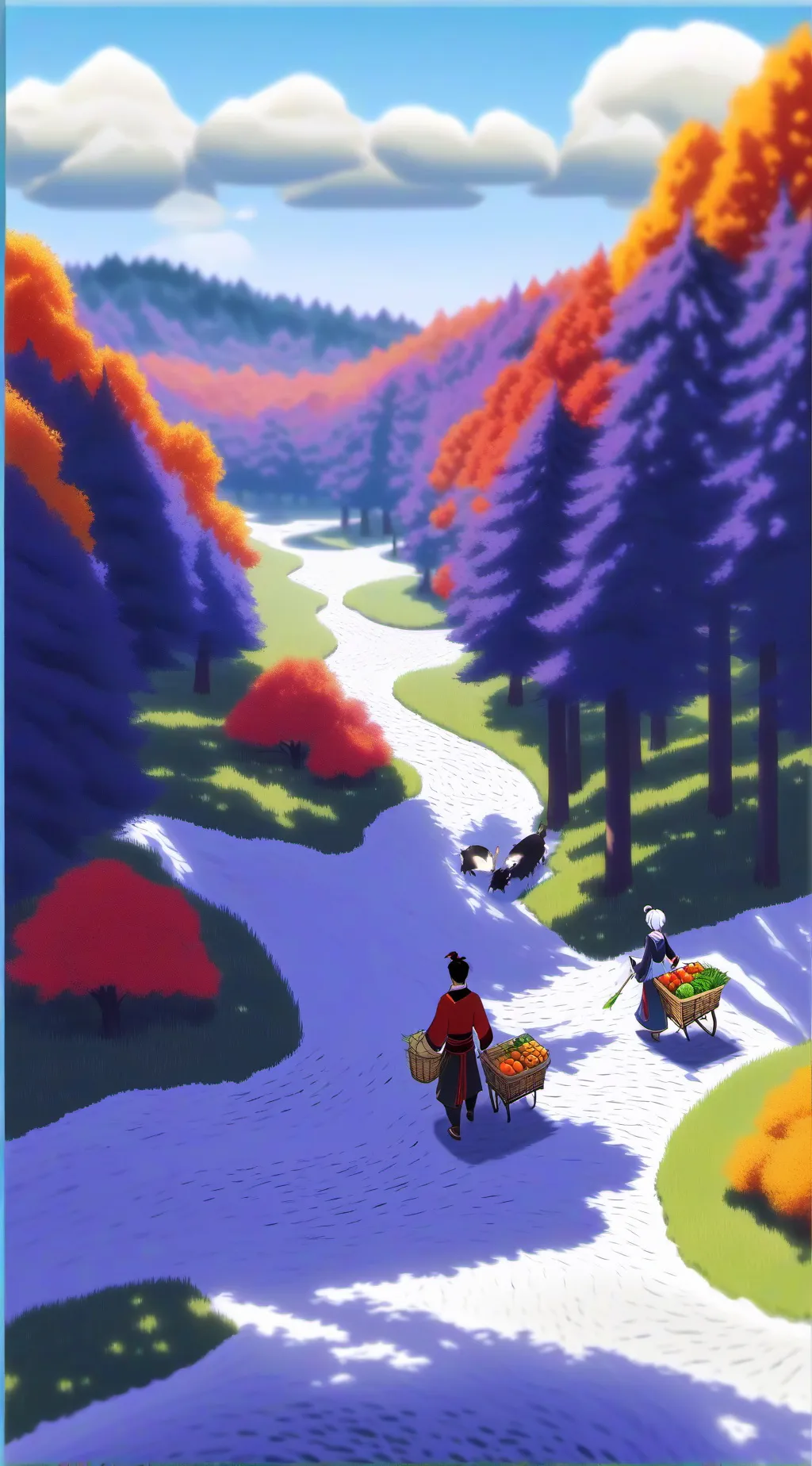 ai character: kocho family idk.. background