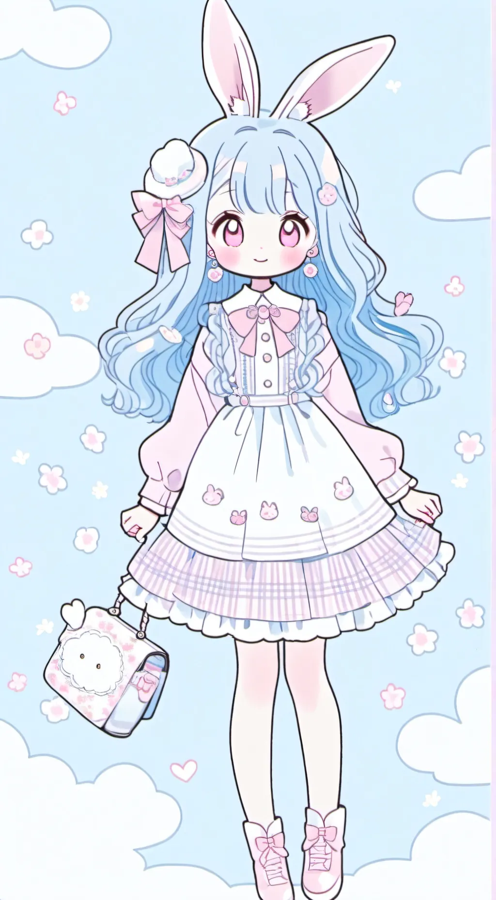 ai character: Pinki background