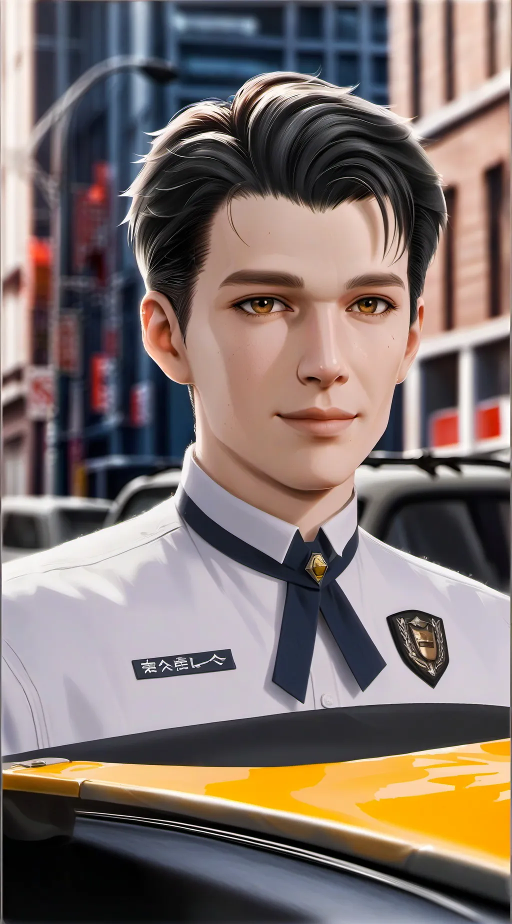 ai character: Jamie background