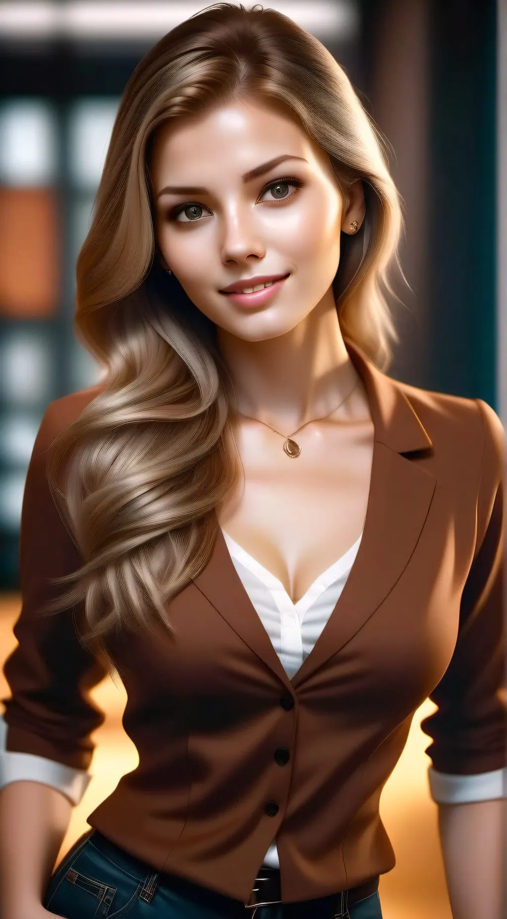 ai character: Stephanie background
