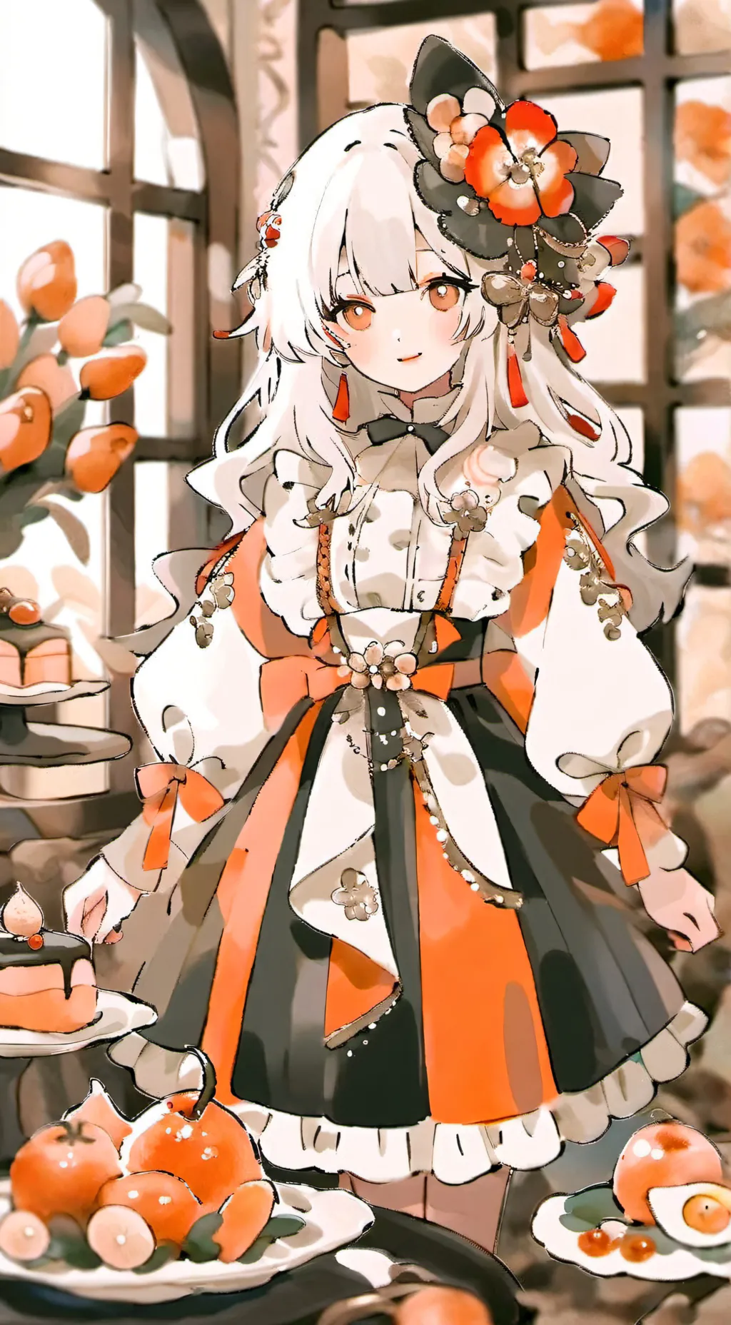 ai character: dandy evil  background