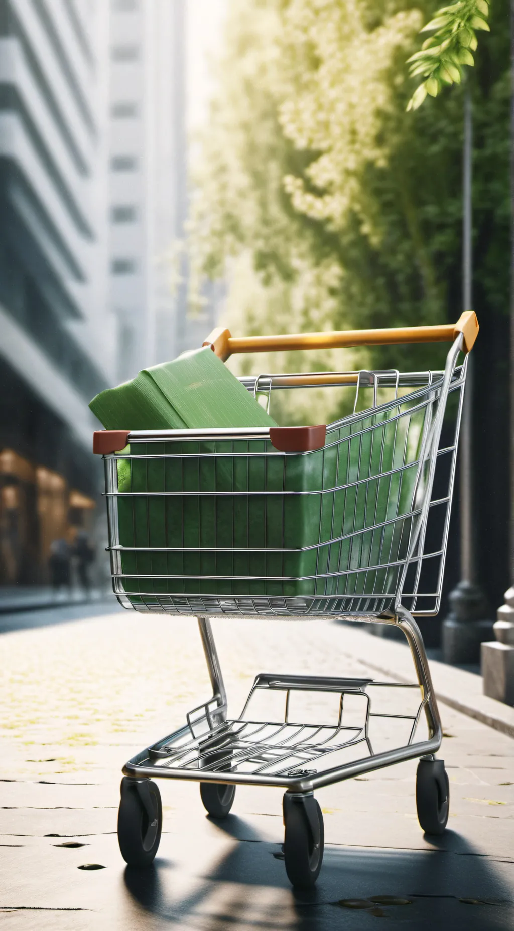 ai character: Hogwarts shopping background
