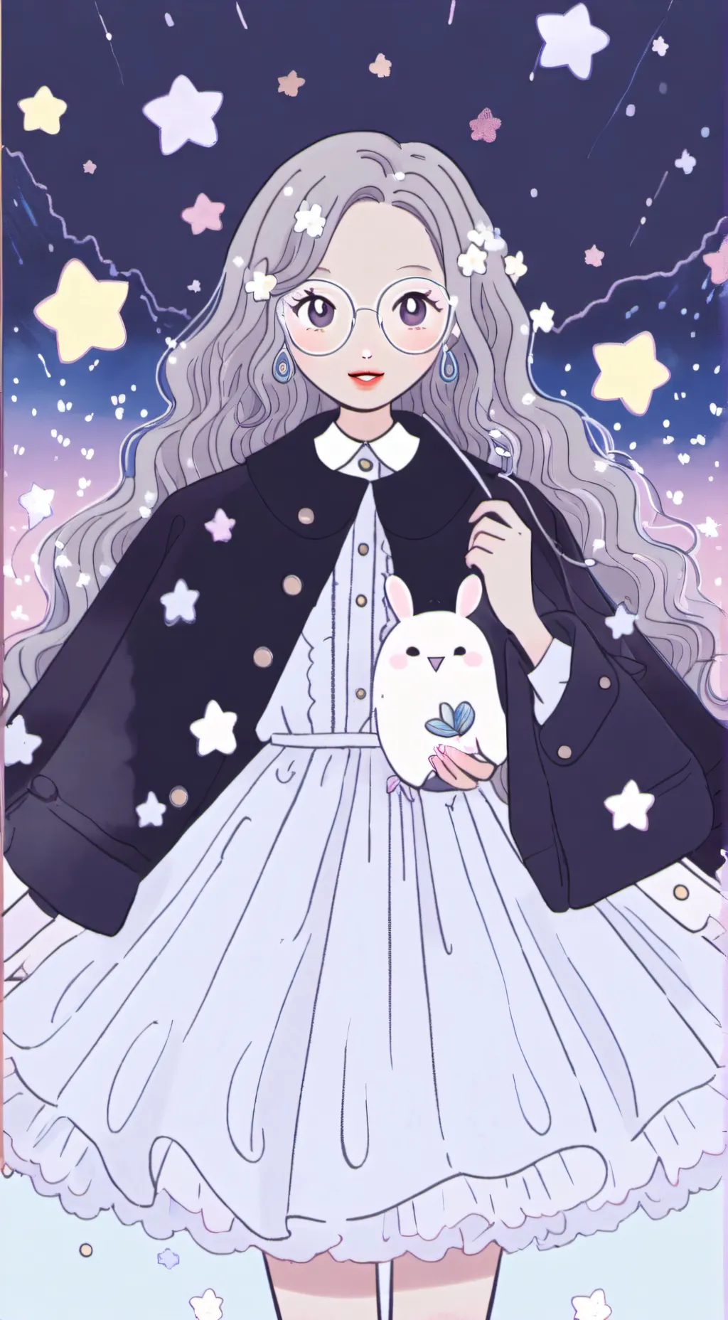 ai character: Shhh 🤫  background