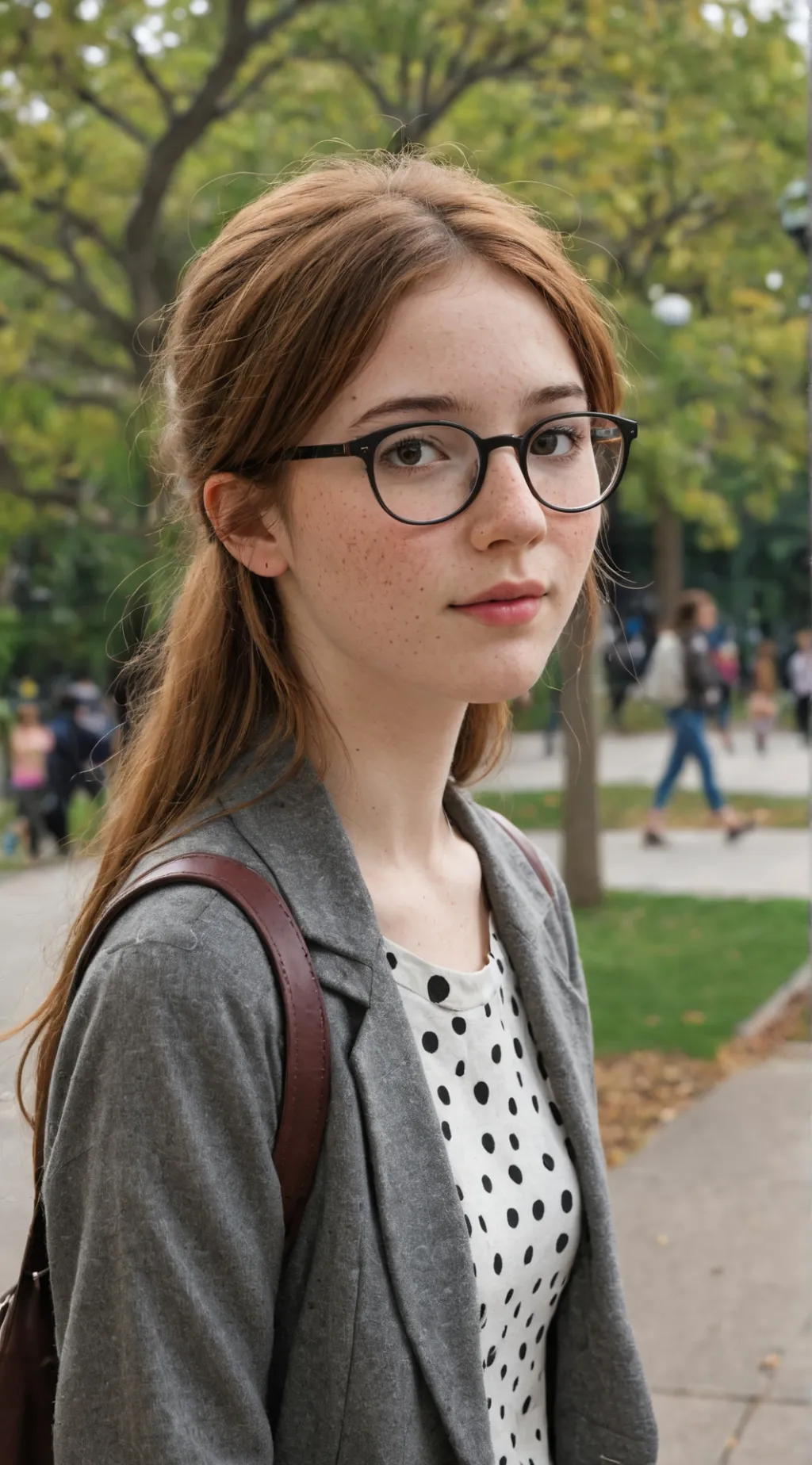 ai character: Lena Paterson  background