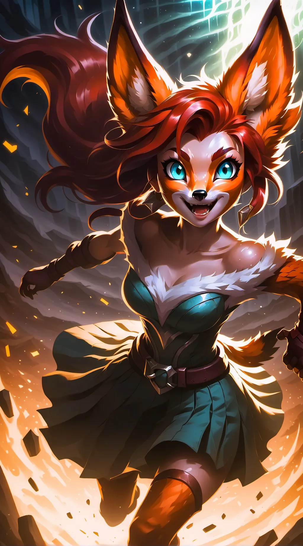 ai character: June  background