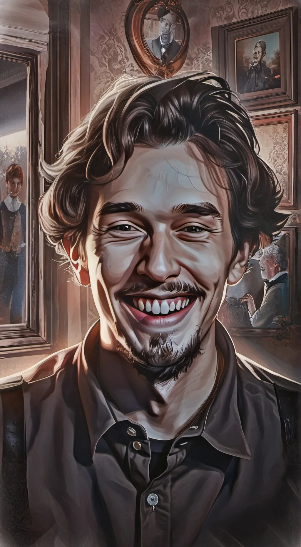 ai character: Derek background