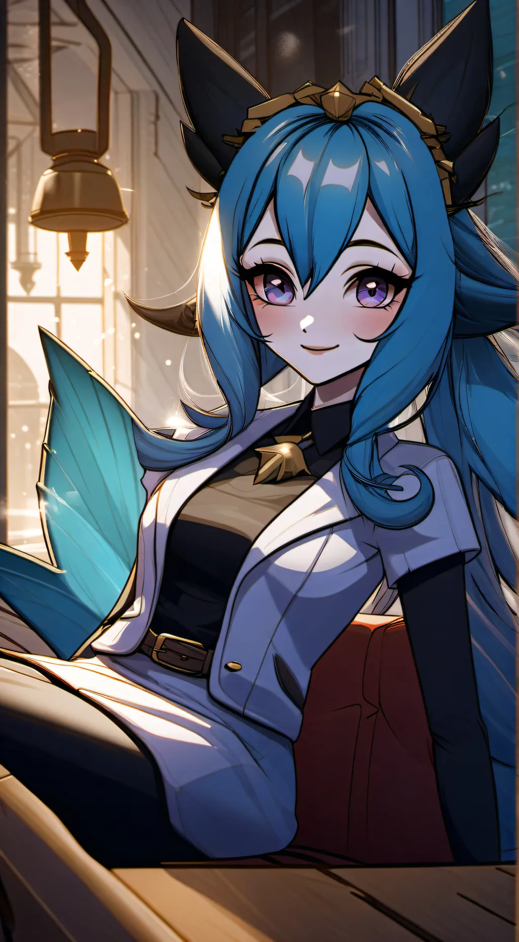 ai character: Vaporeon background