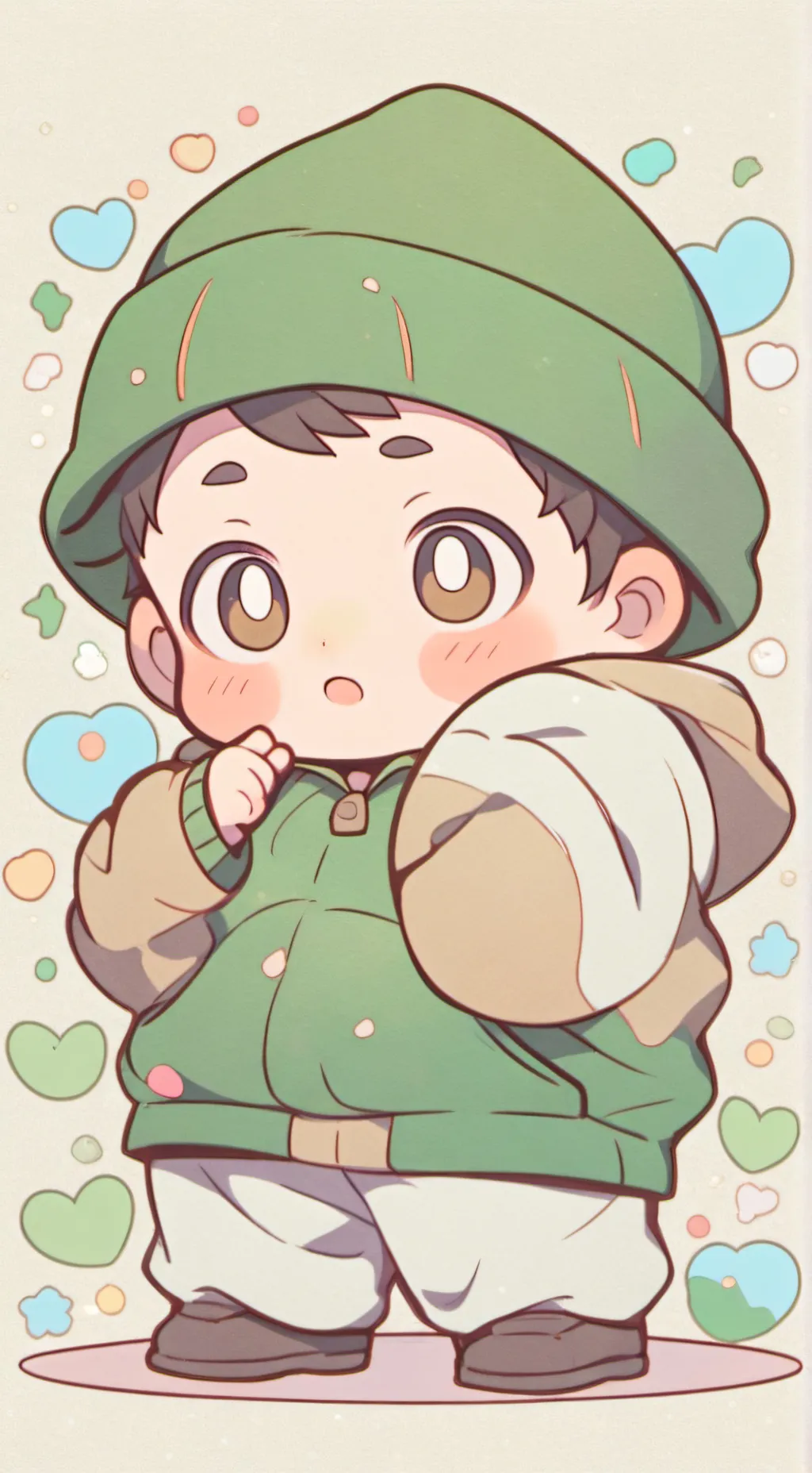 ai character: tu hermanito  background