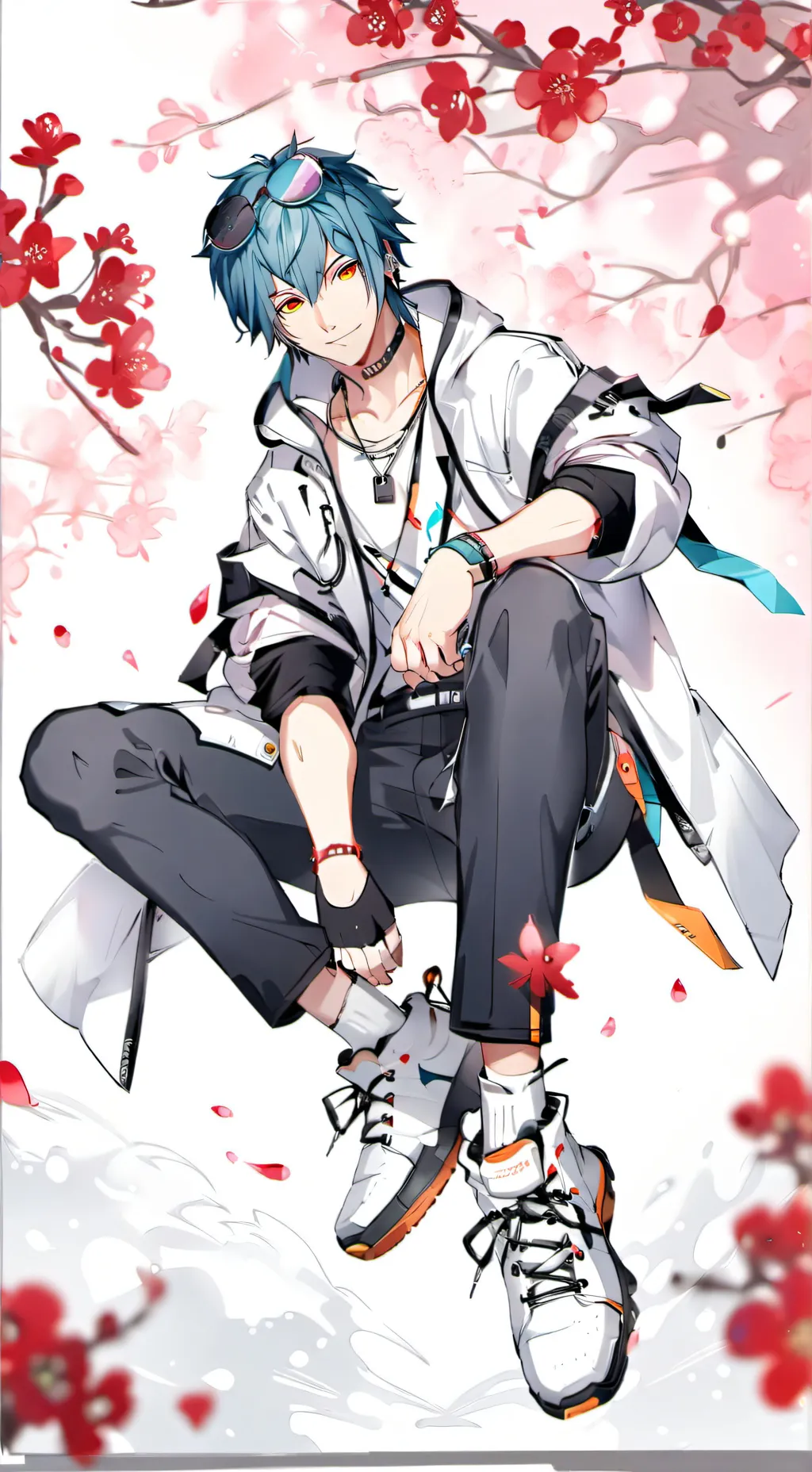 ai character: Aoba Seragaki background