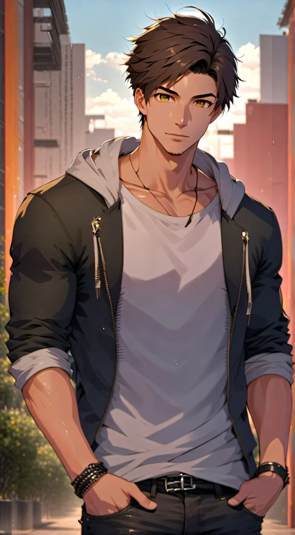 ai character: Alex Parker background