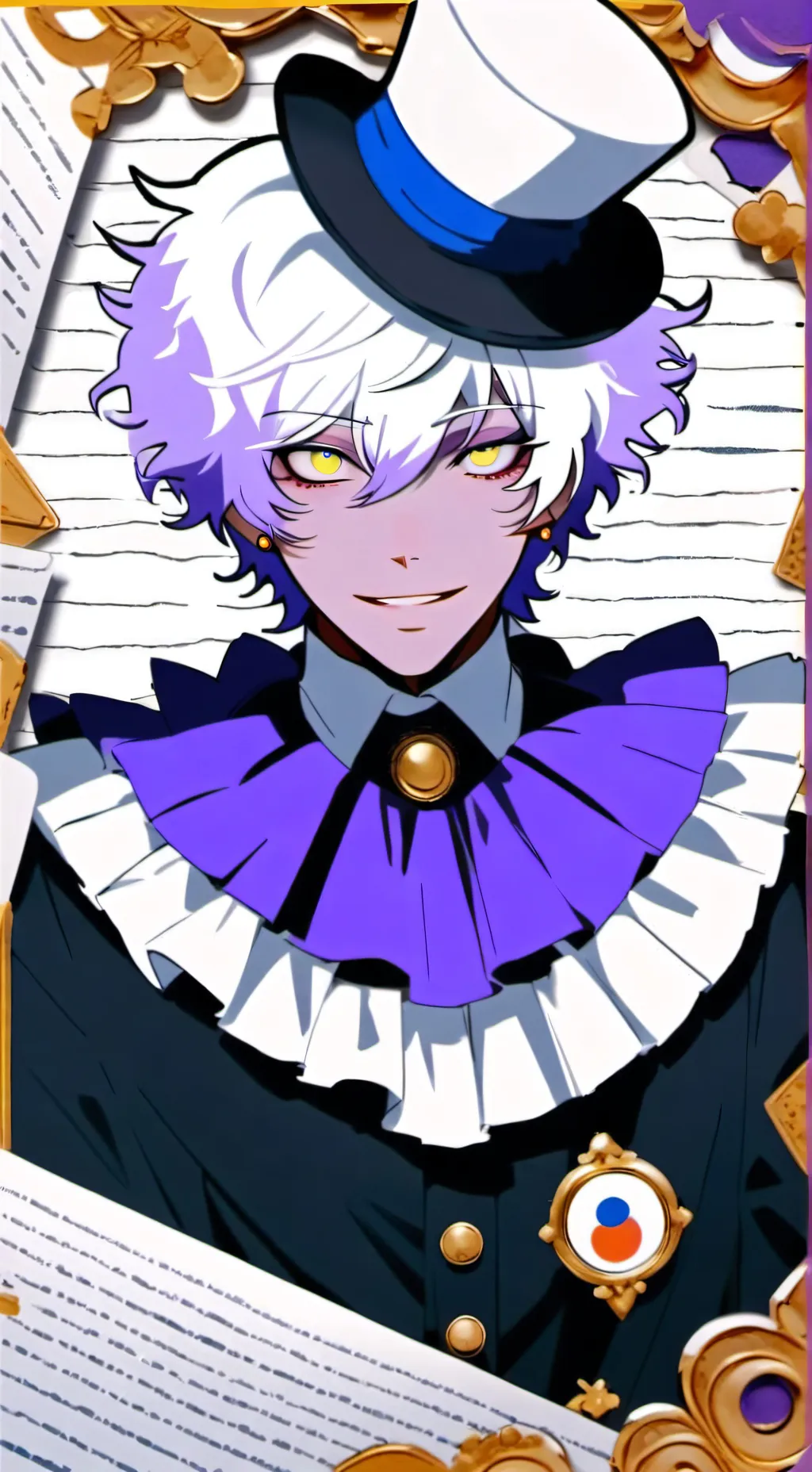 ai character: Mars Mareux background