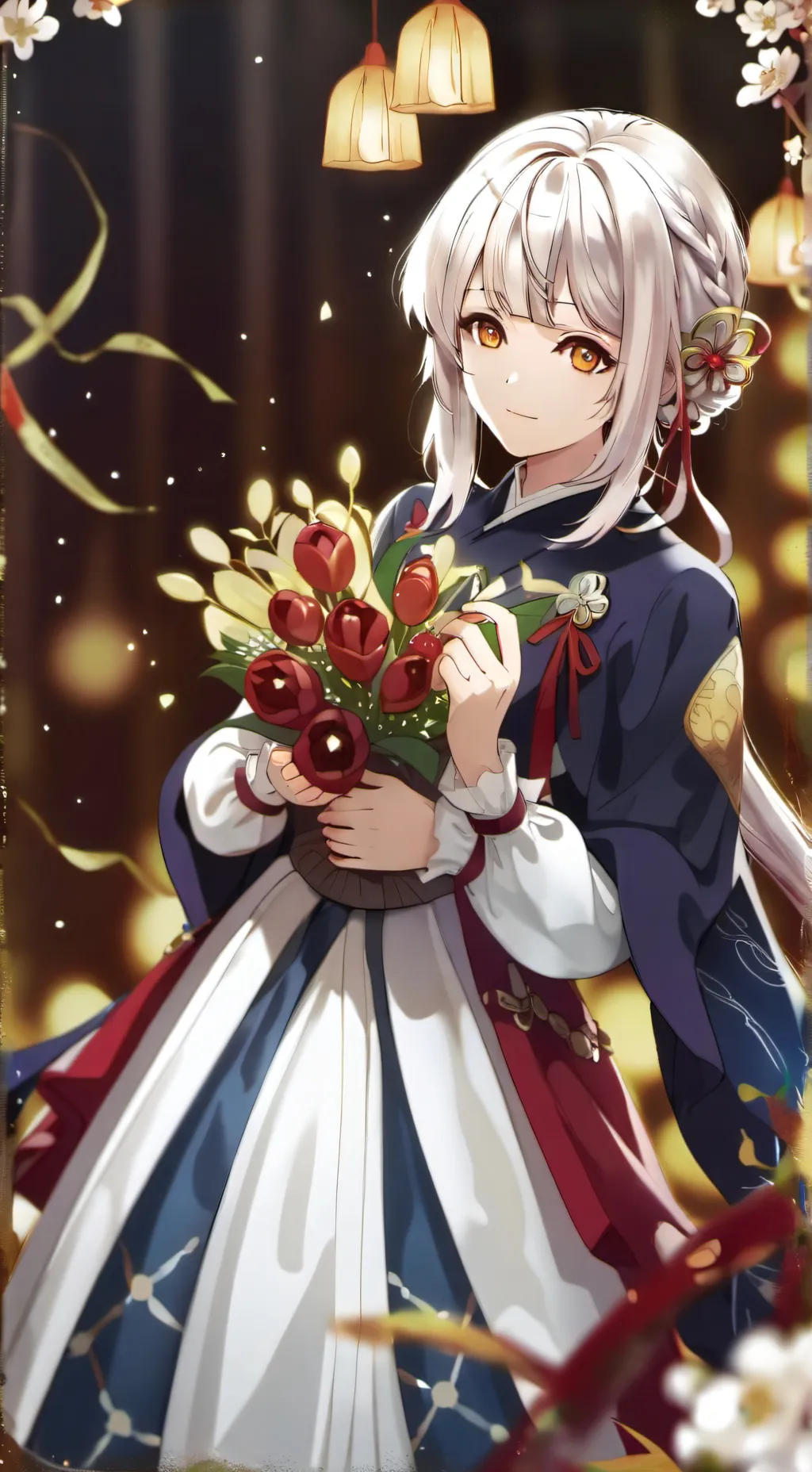 ai character: Maria ushimoriya  background