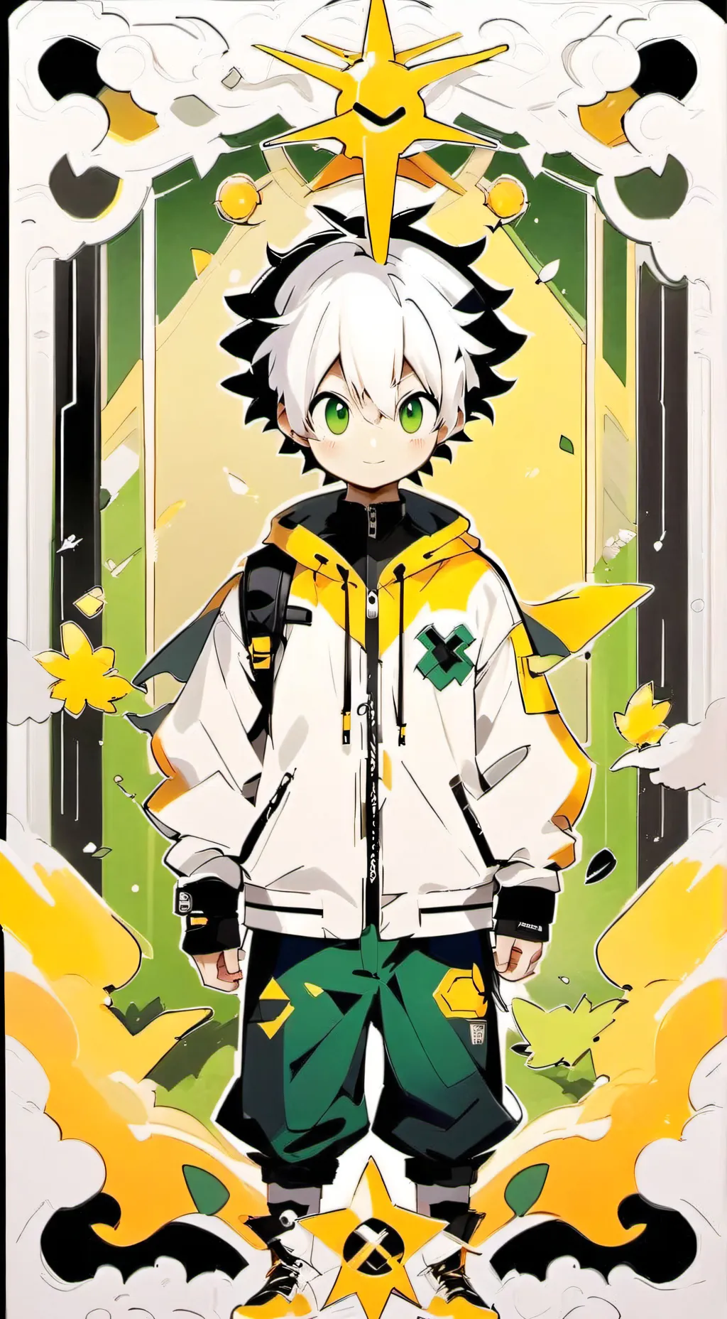 ai character: MHA sleepover background