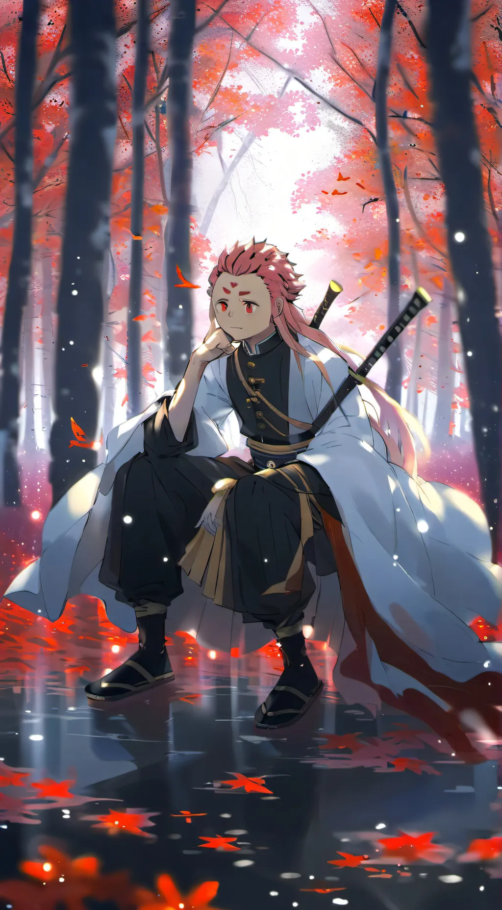 ai character: Sabimako x spyxfam background