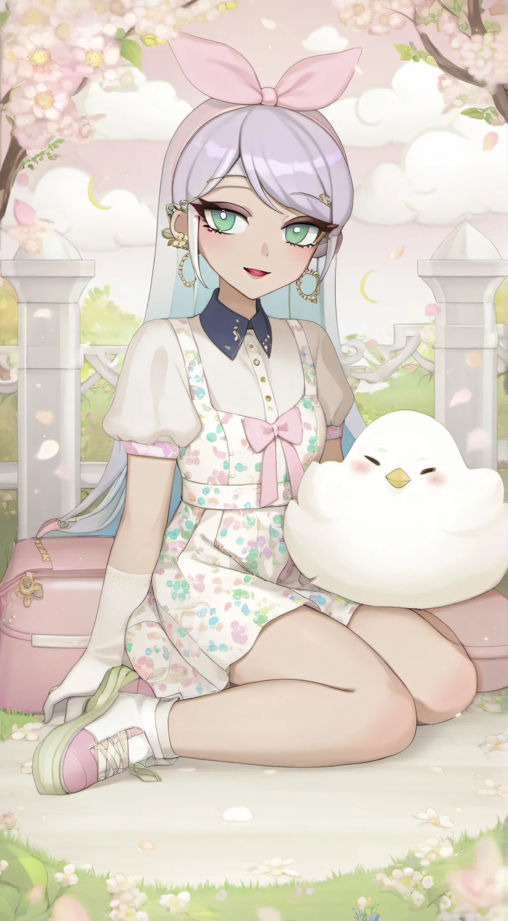 ai character: Lily background