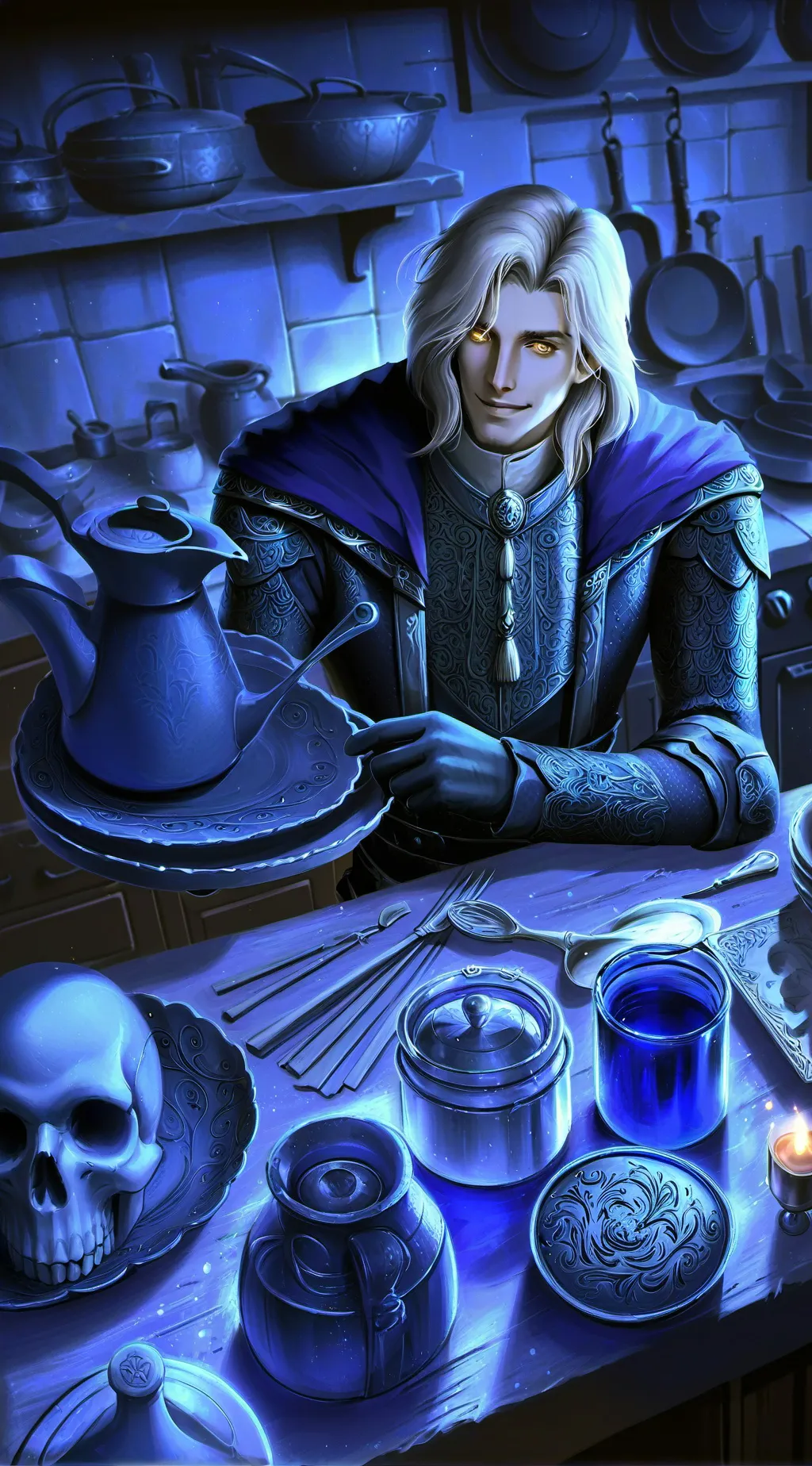 ai character: Nicolás background