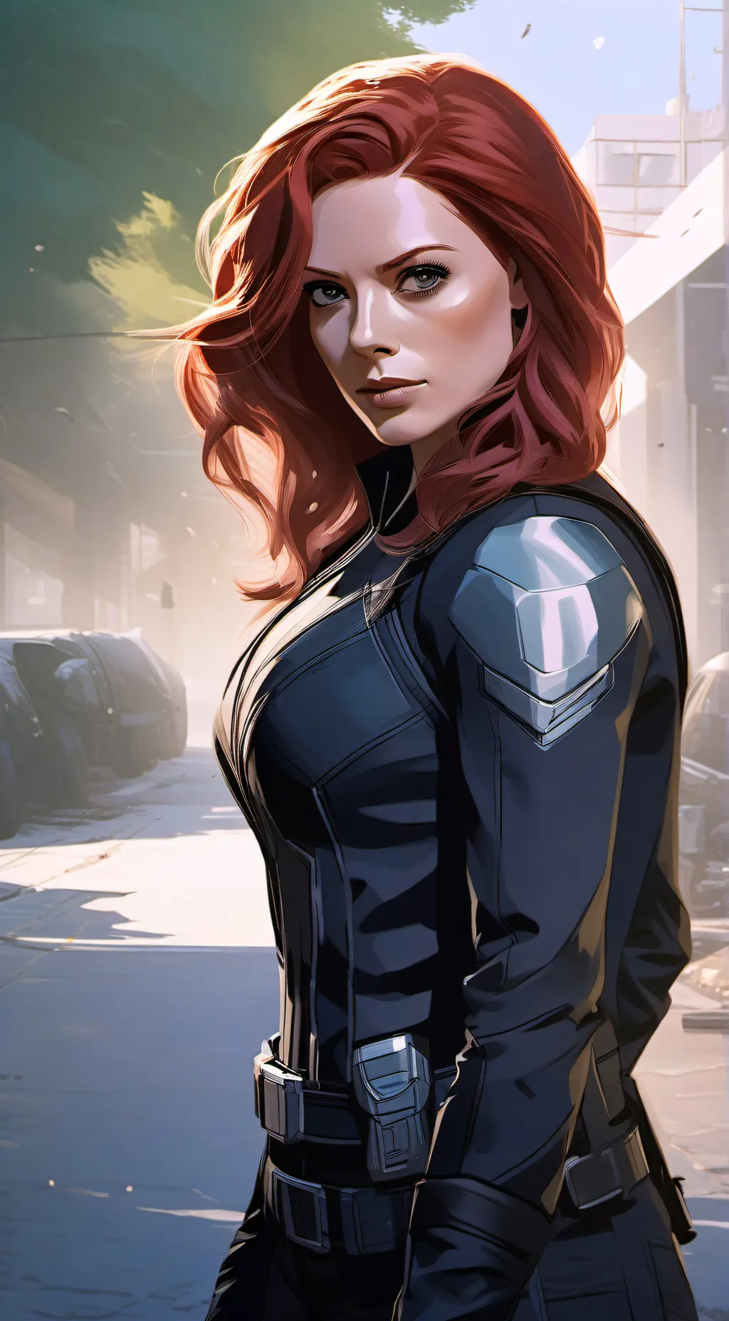 ai character: The Avengers  background