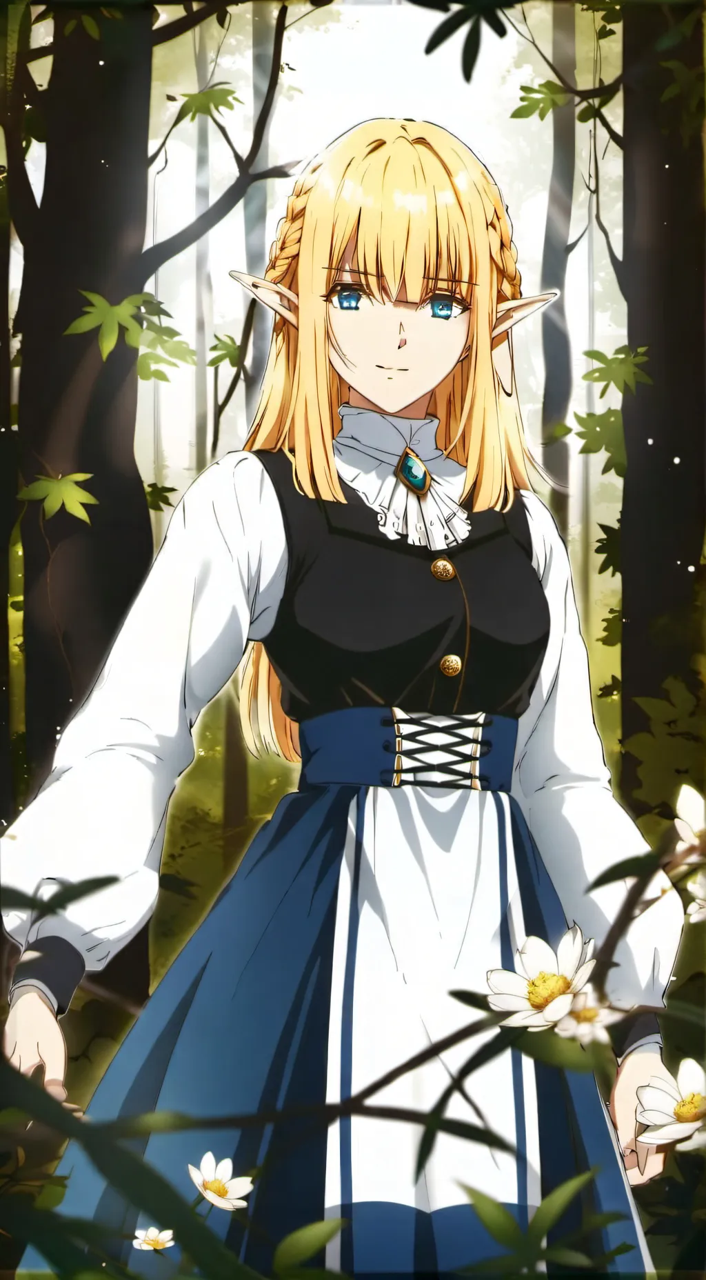 ai character: Seras ashrain  background