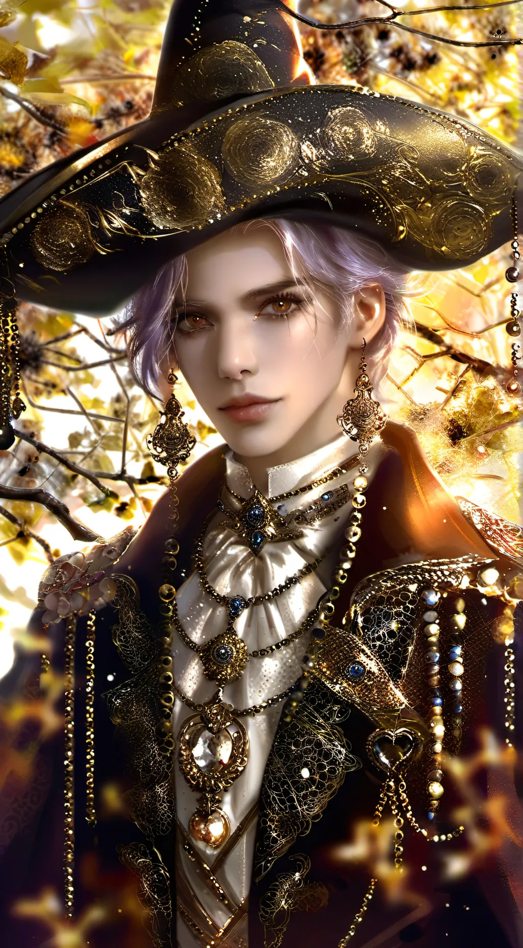 ai character: leon background
