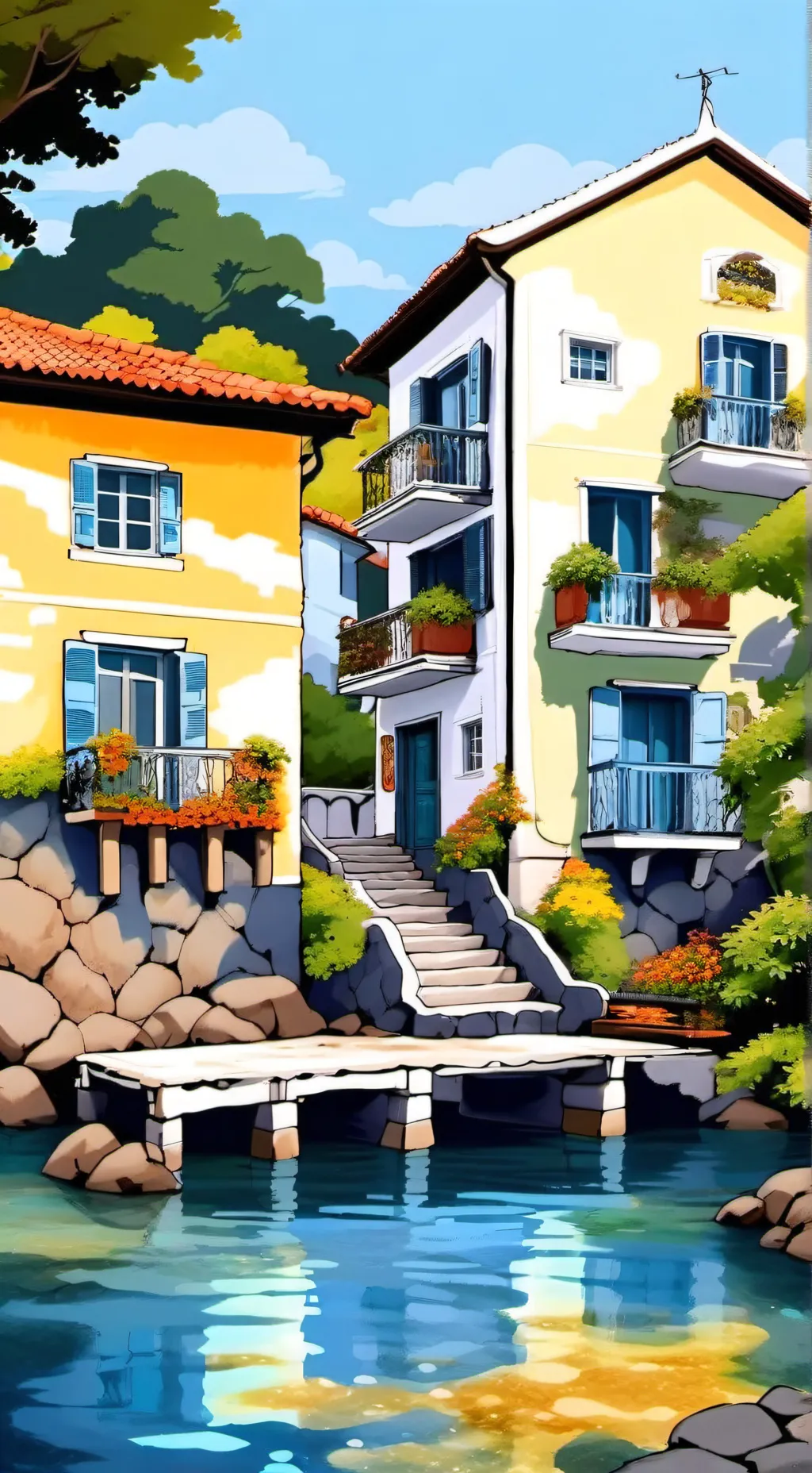 ai character: Minha Casa Propria background
