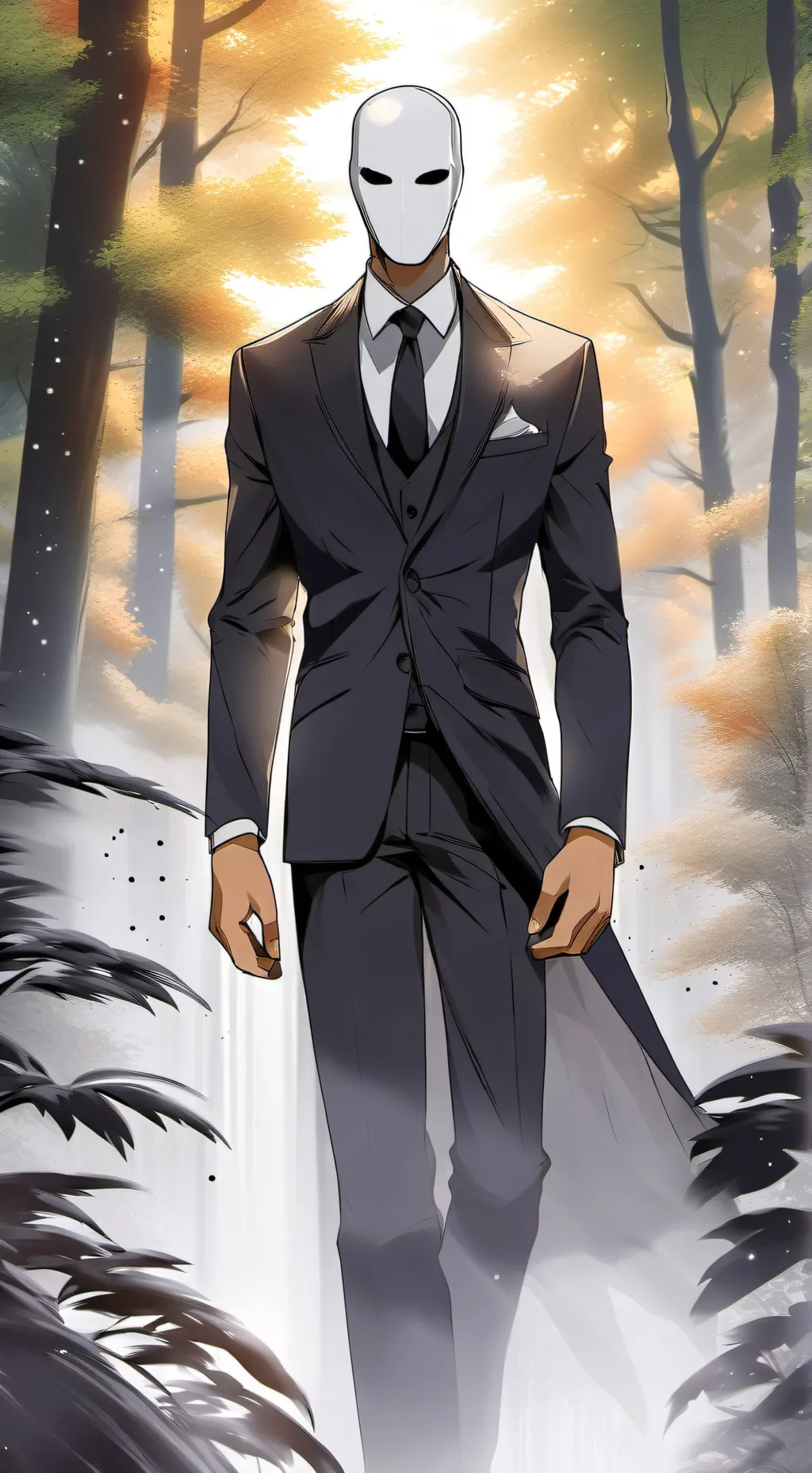 ai character: Slenderman background