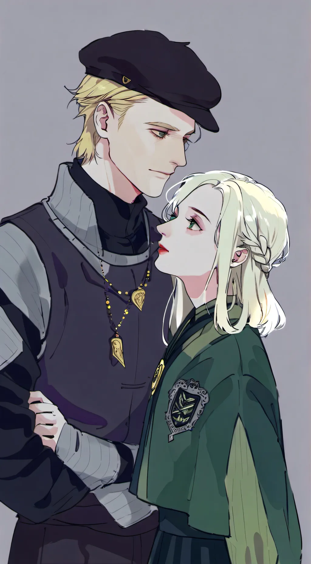 ai character: draco  malfoy background