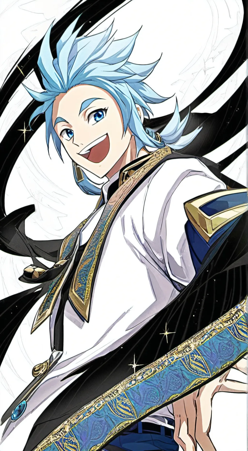 ai character: Jaxon cross  background