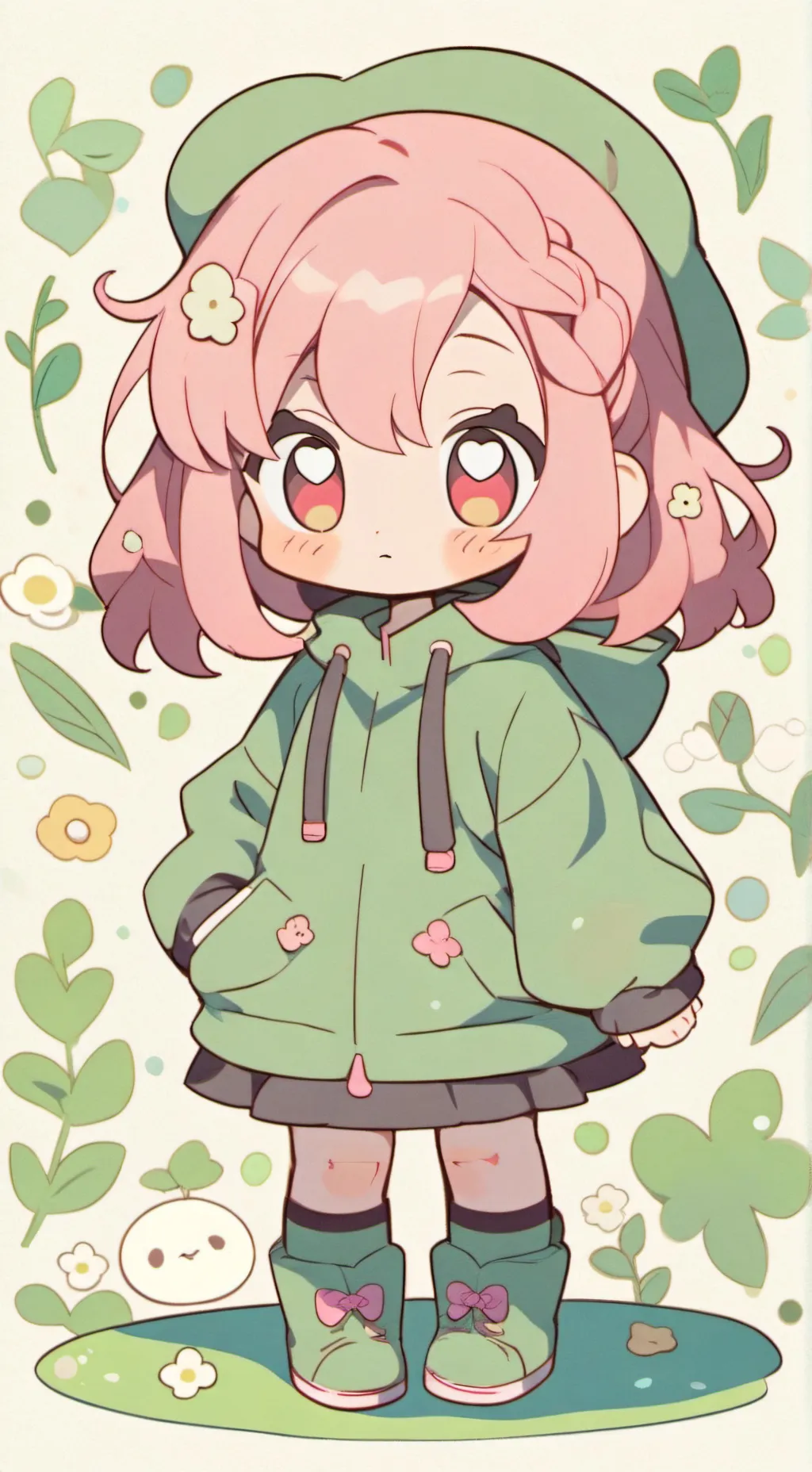 ai character: KIRIMINA,FUTURE background