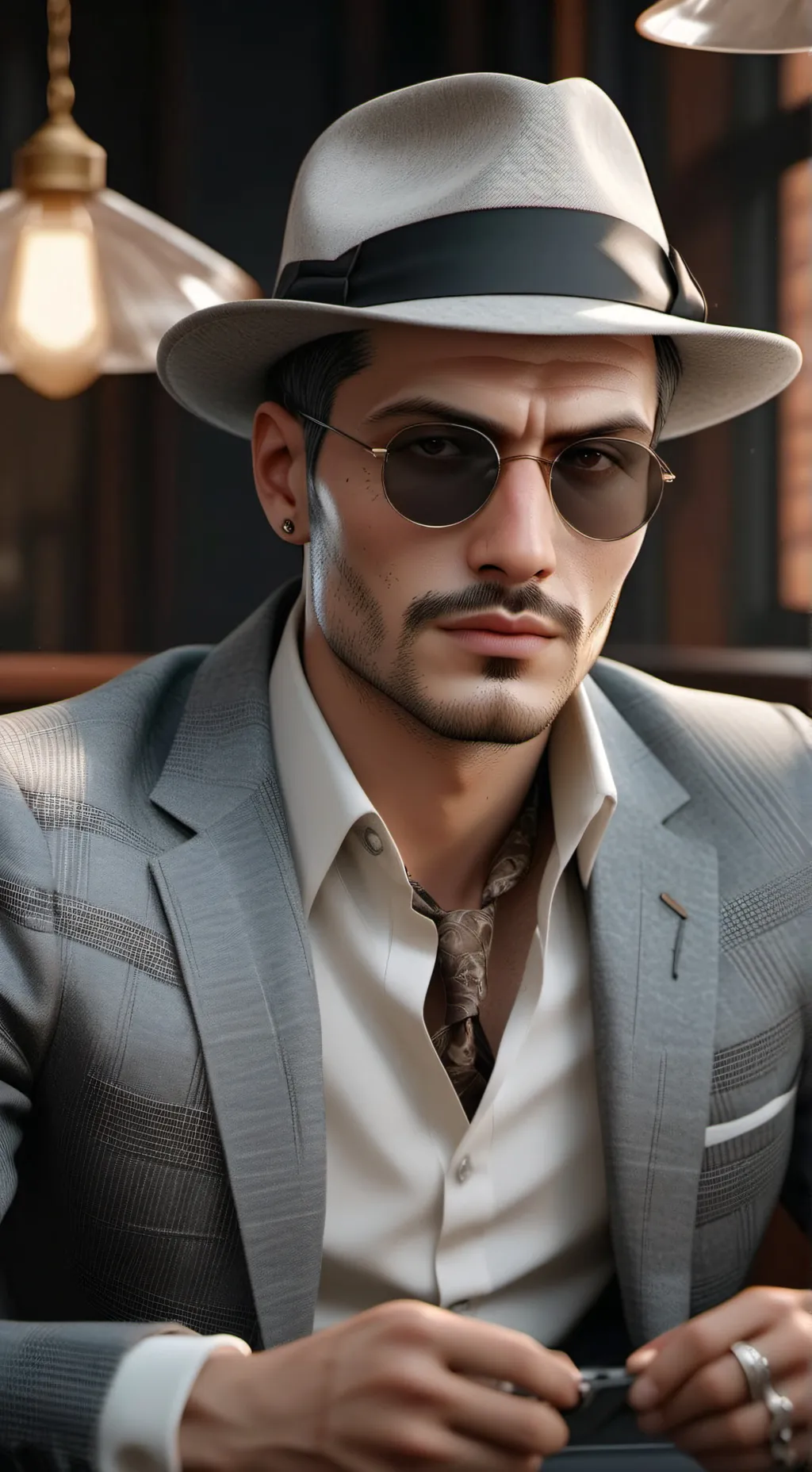 ai character: Hunt Salazar background
