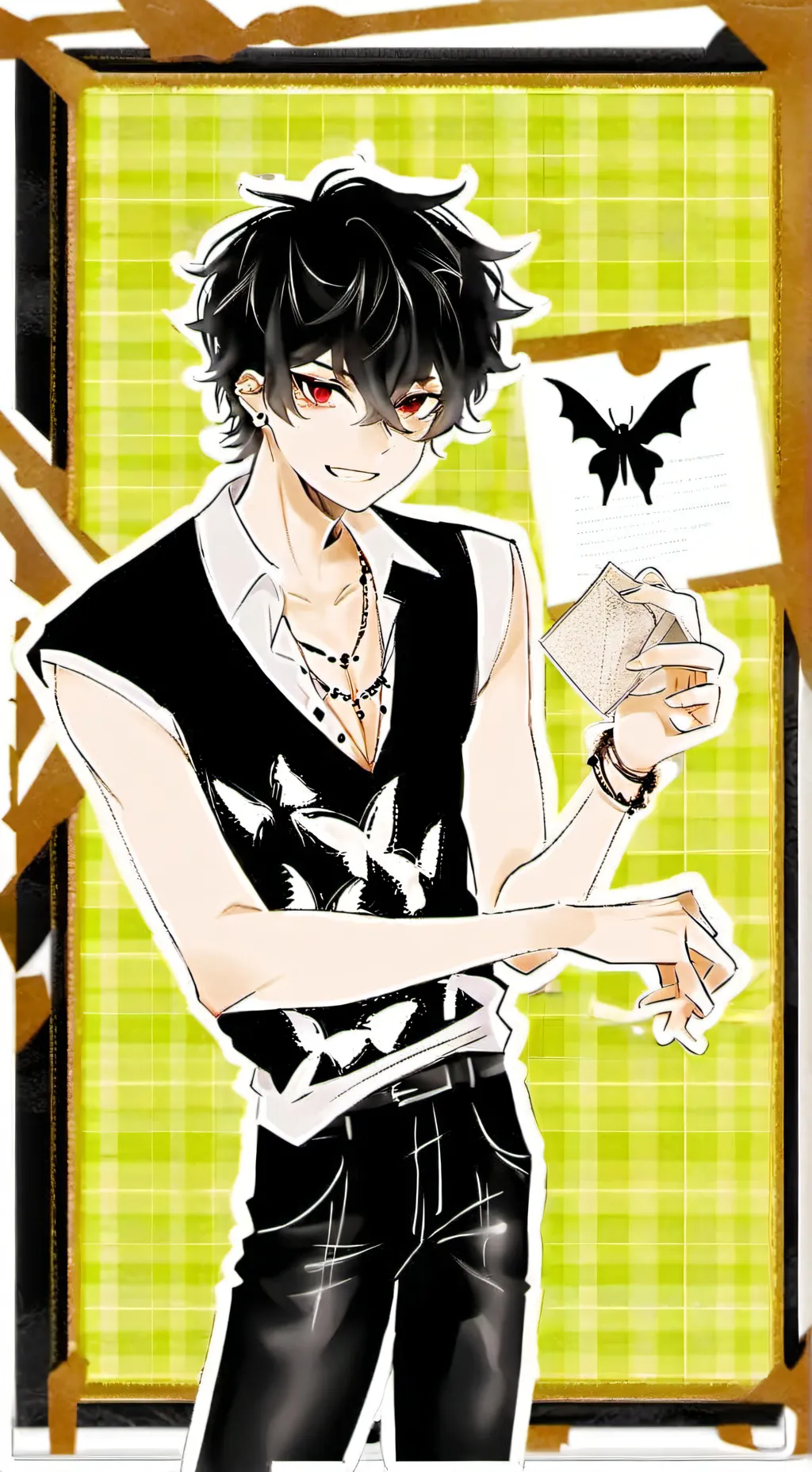 ai character: Jay  background