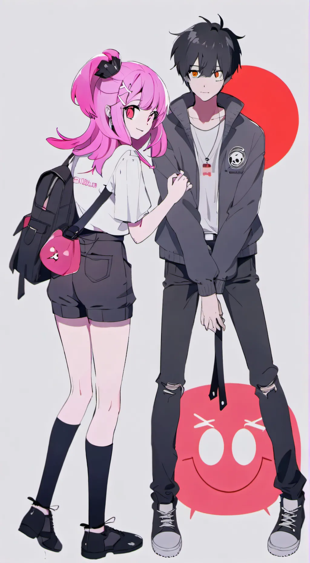 ai character: Emma x Simon  background