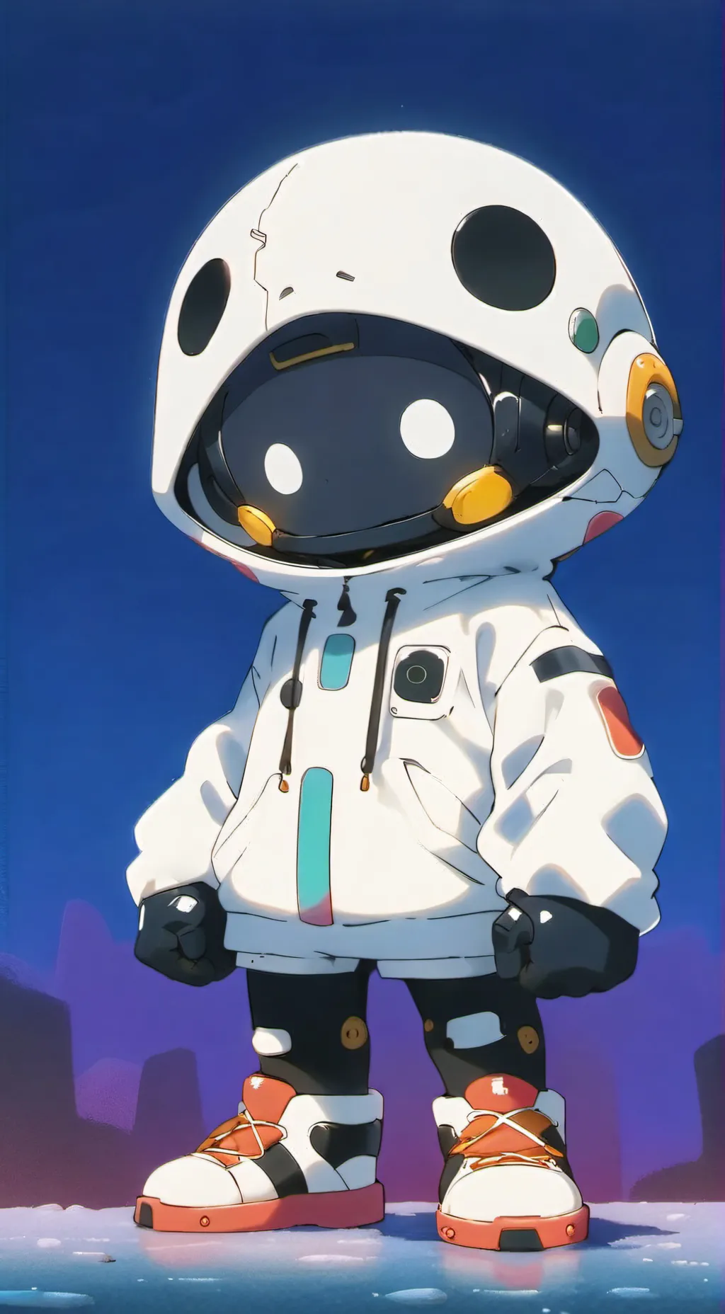 ai character: pancake background