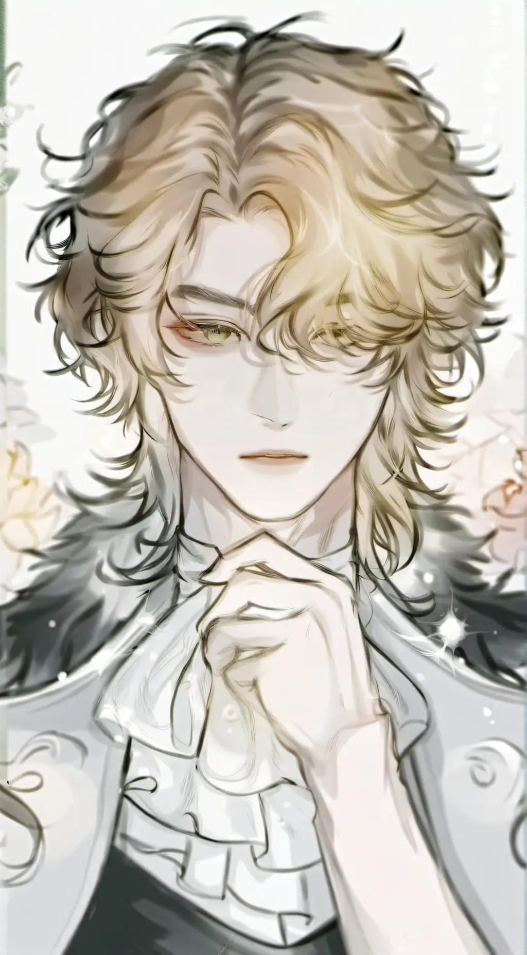 ai character: Cute boy background