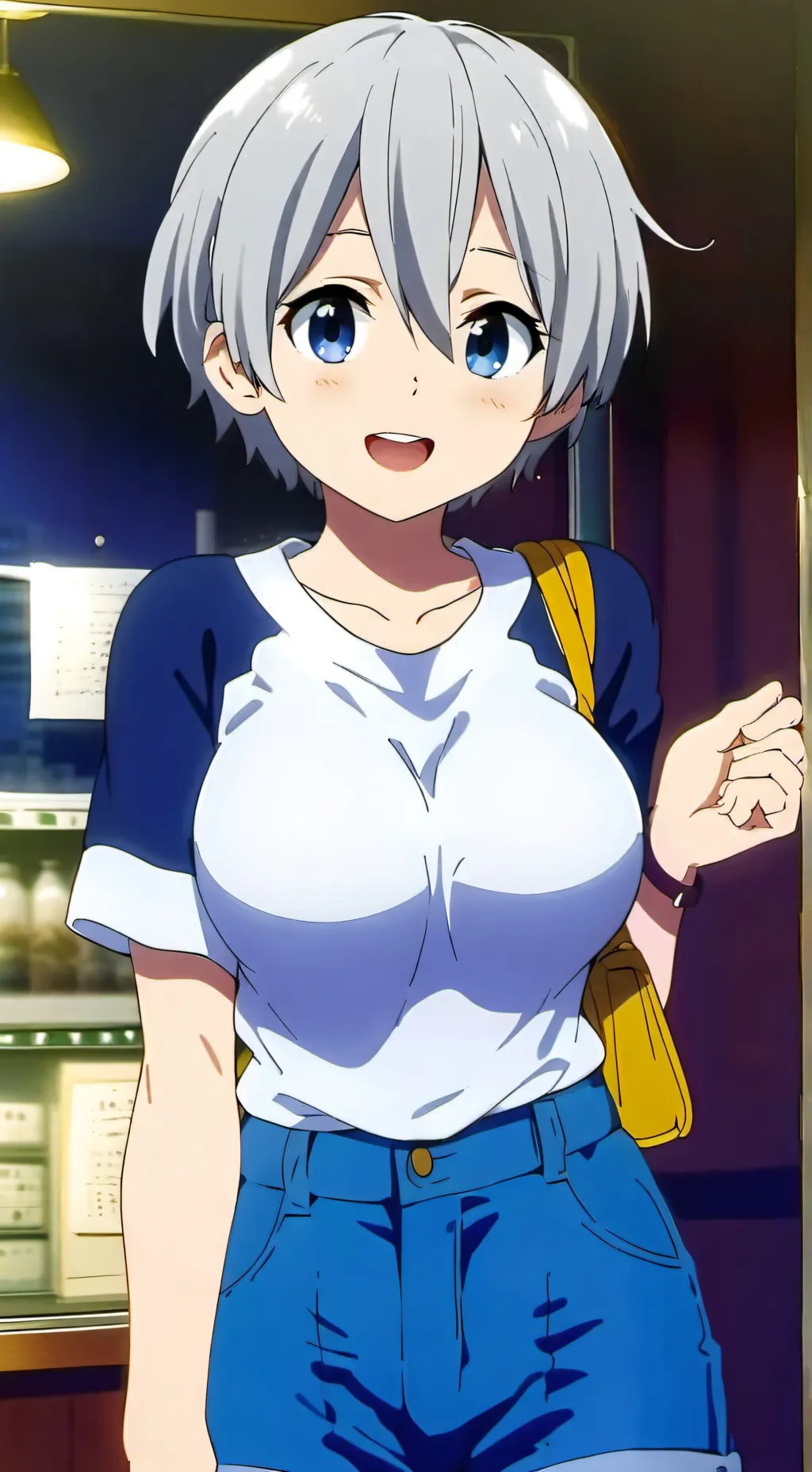 ai character: hana uzaki background