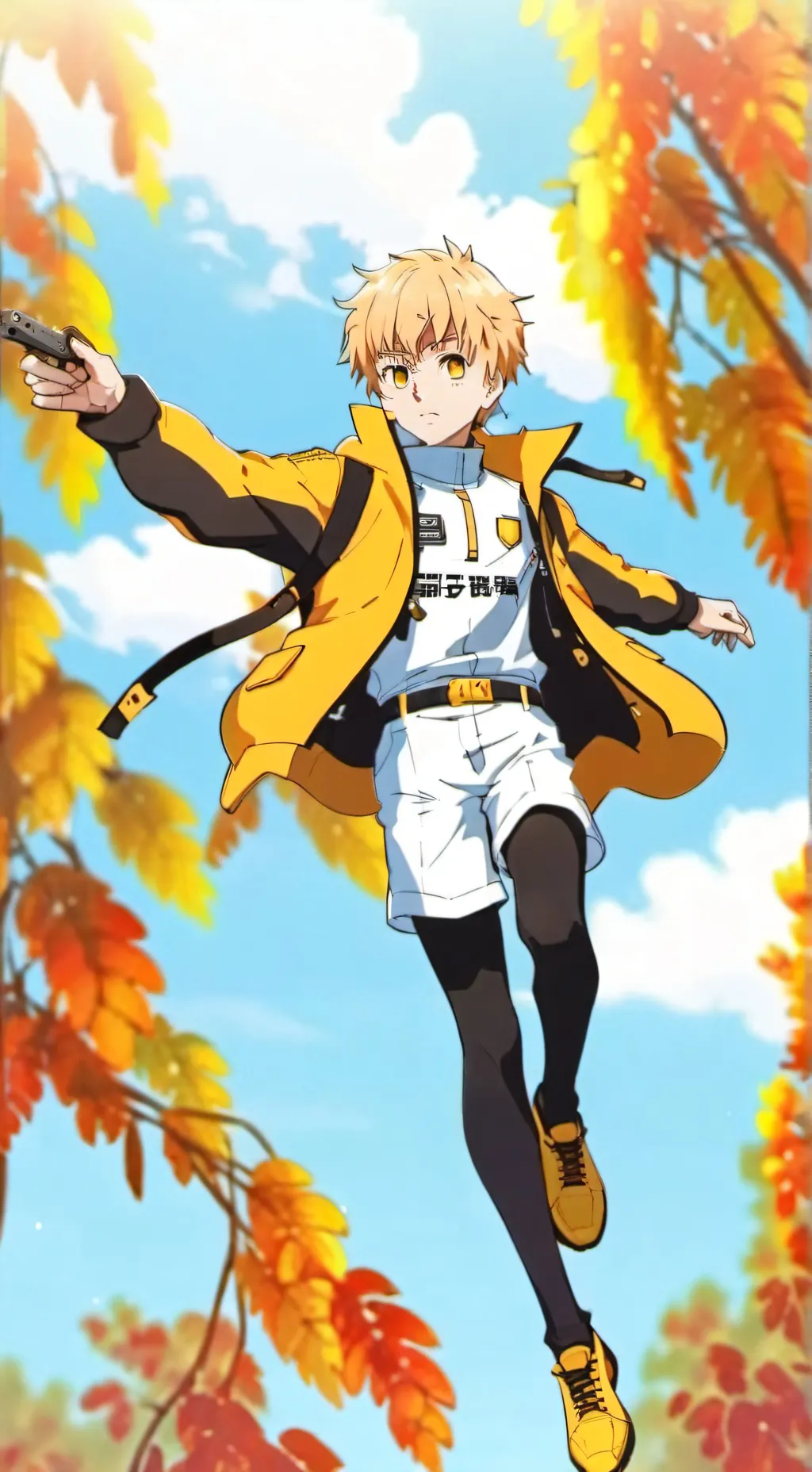 ai character: Zenitsu background