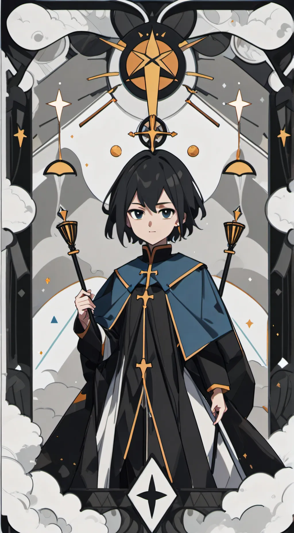 ai character: léo et toi  background