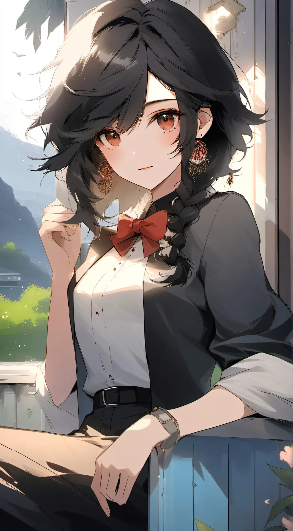 ai character: kristina background