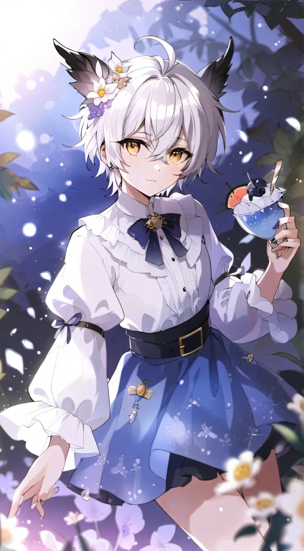 ai character: Yuki  background