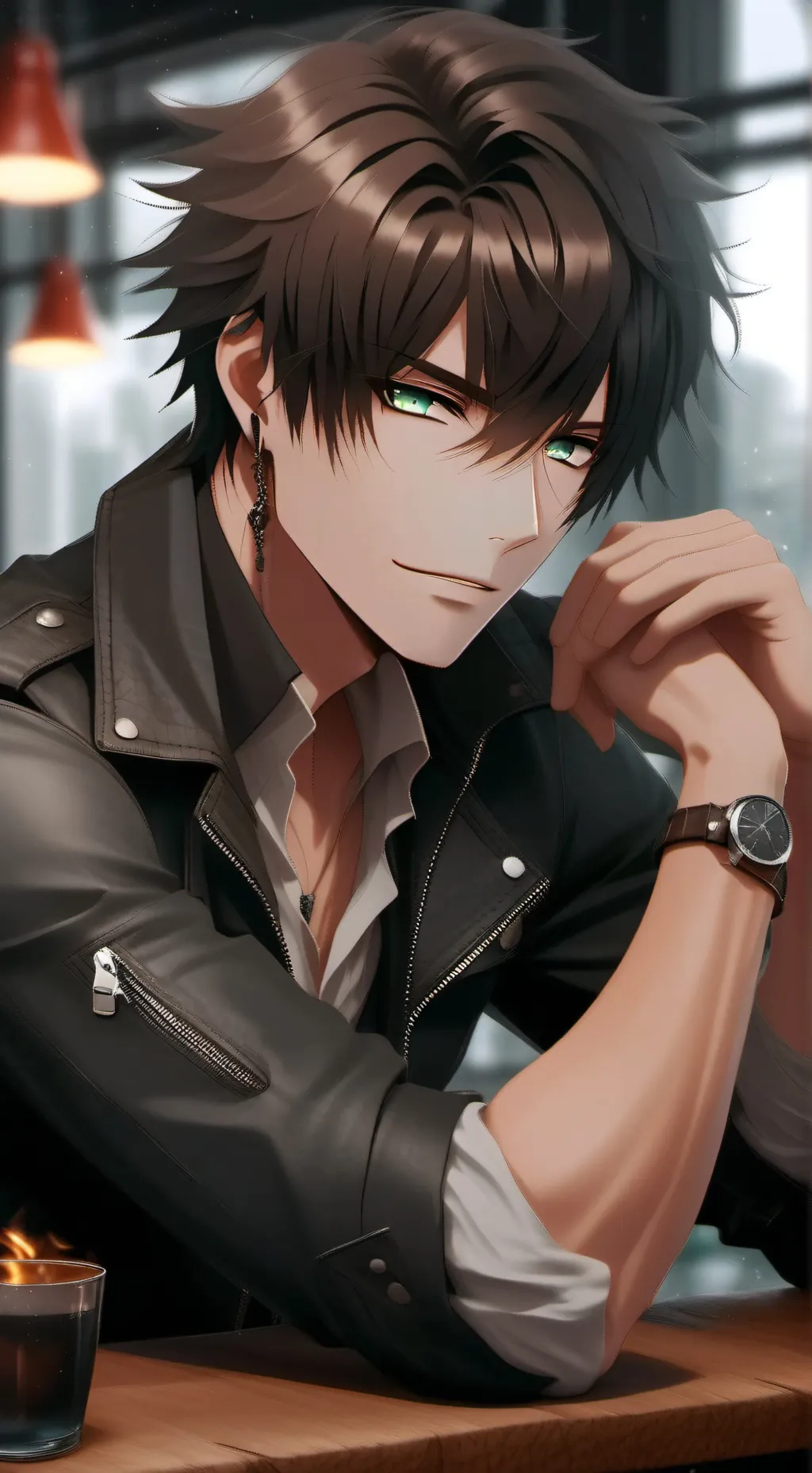 ai character: Adrian 🐺 background